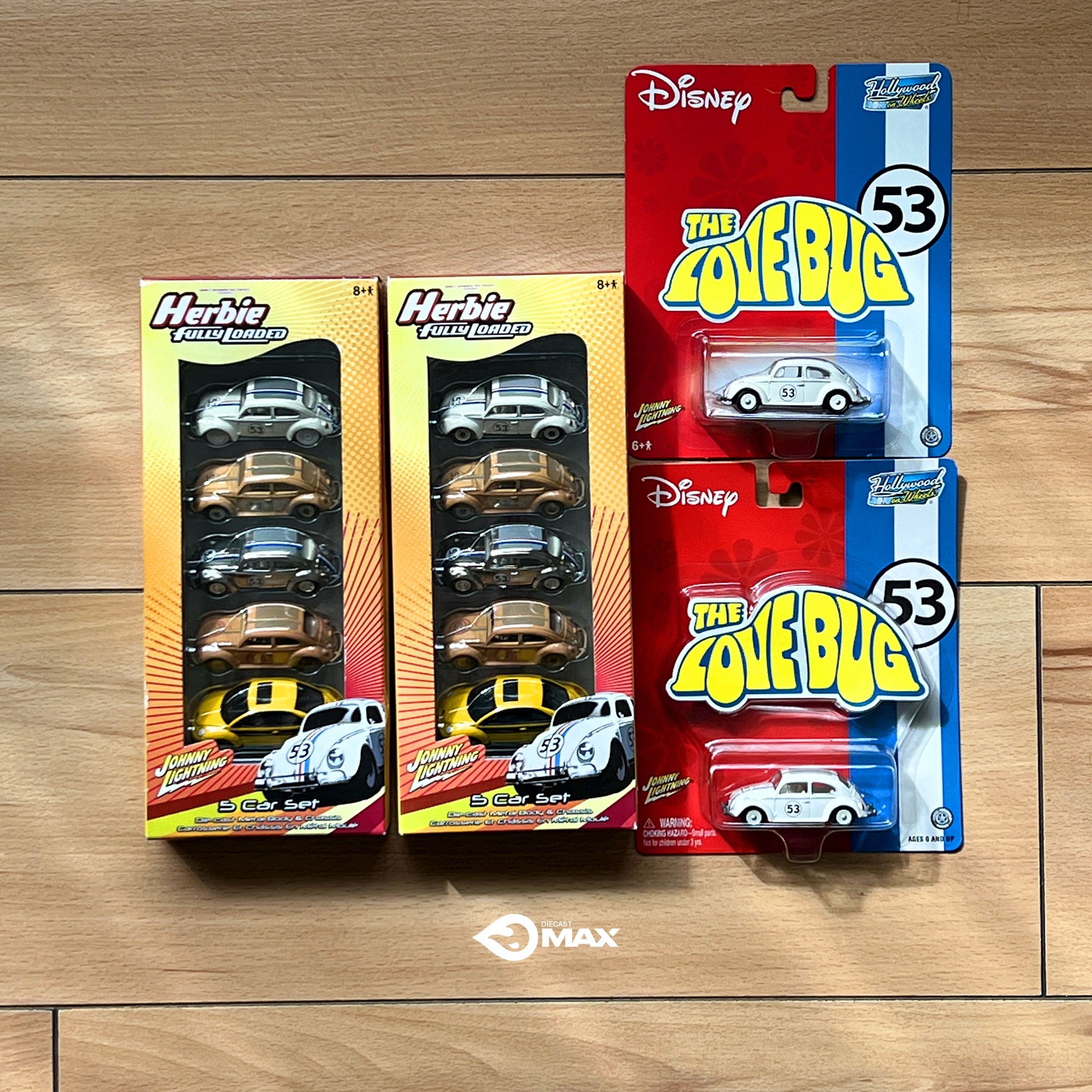 Johnny Lightning Herbie Ultimate Max Multi-pack. The Love Bug
