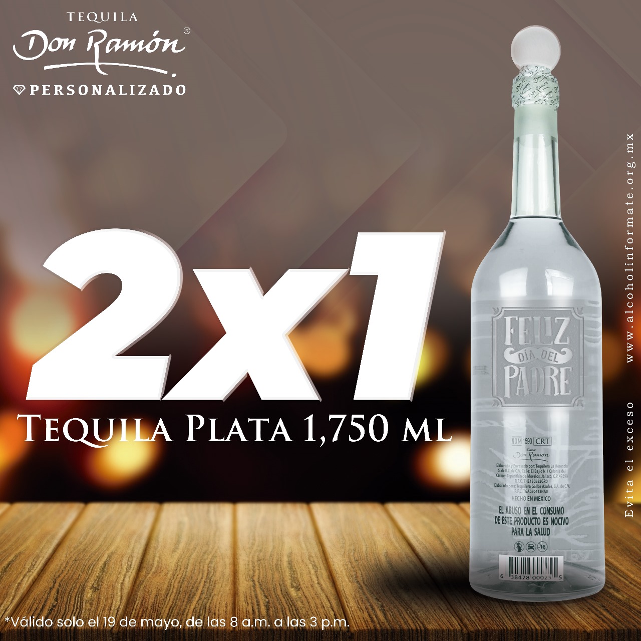 Tequila Don Ramón Personalizado Mx