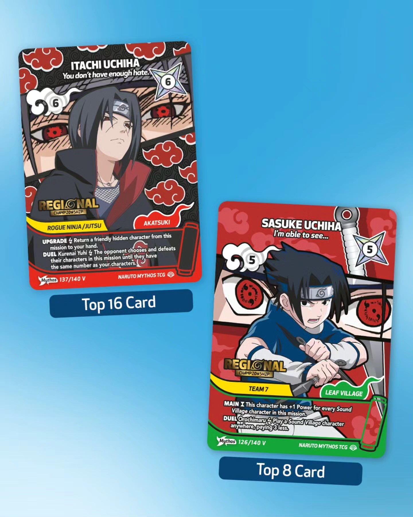 Naruto Mythos TCG Regional Championships: Win Exclusive Rewards in