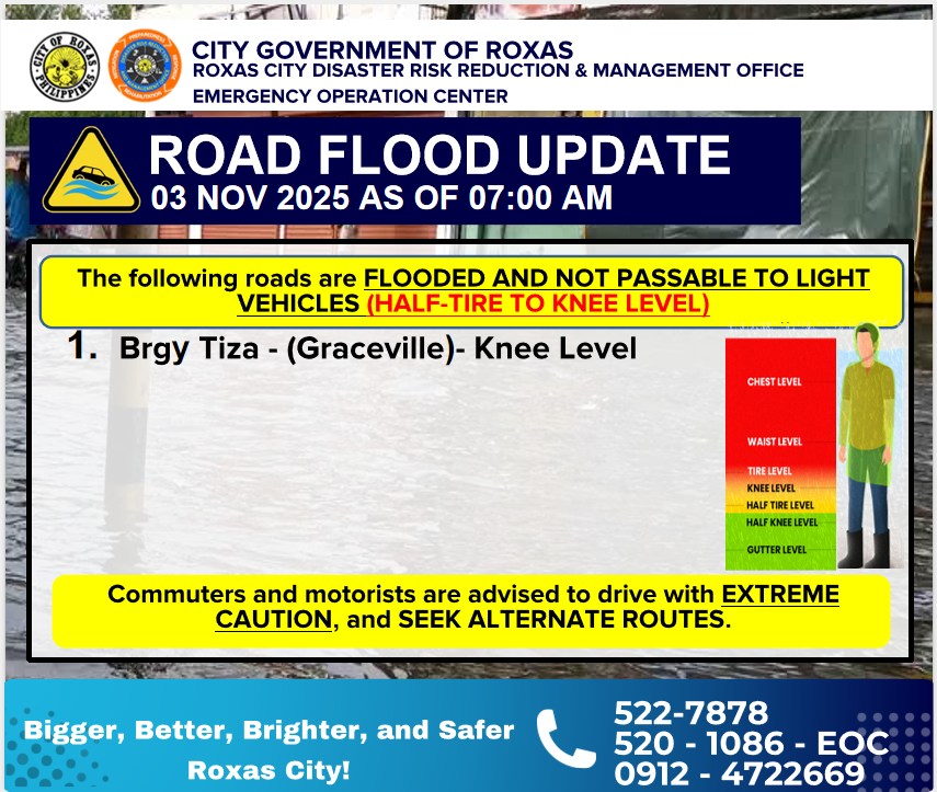 RoxasCity - 📢 PUBLIC ADVISORY Ang Roxas City Emergency Operations ...
