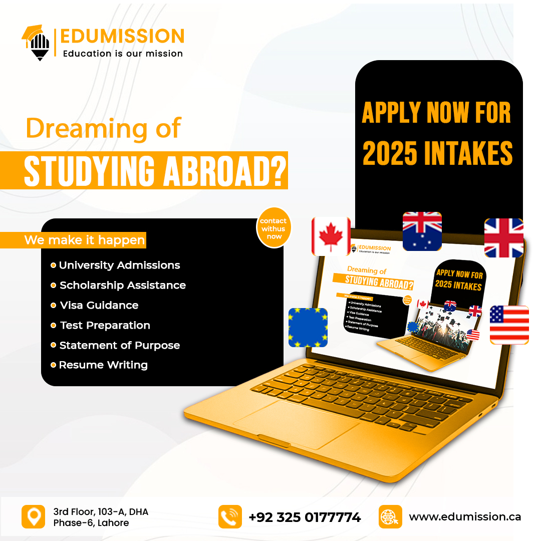 Edumission - 🌍 DREAMING OF STUDYING ABROAD? WE TURN DREAMS INTO REALITY ...