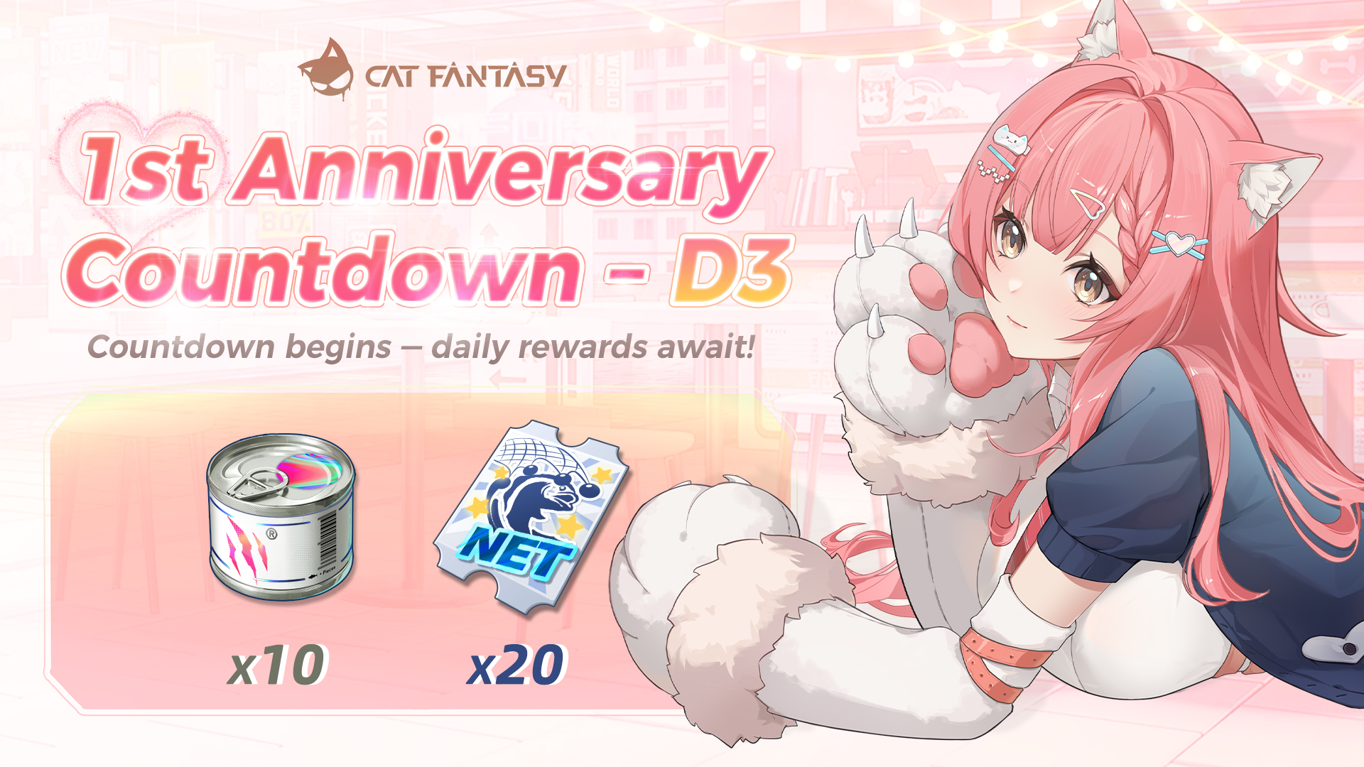 🎉 Anniversary Countdown –... - Cat Fantasy: Isekai Adventure | Facebook