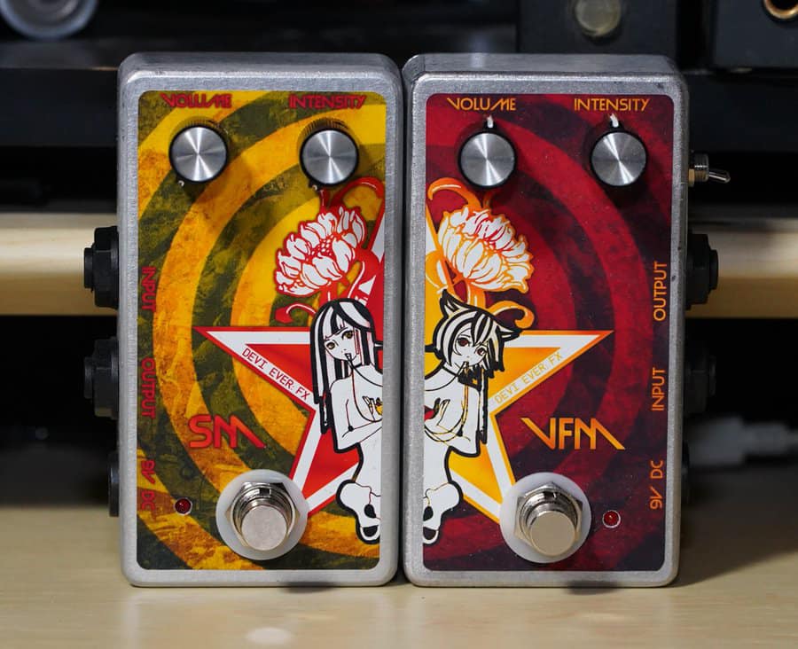 Devi Ever Truly Beautiful Disaster fuzz pedal with oscillating
