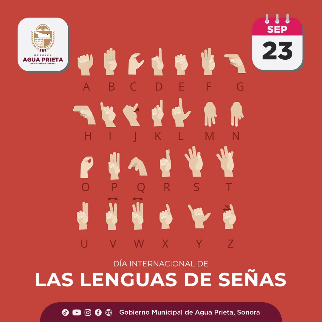 Gobierno - 🤟 Día Internacional de las Lenguas de Señas Refrendamos ...