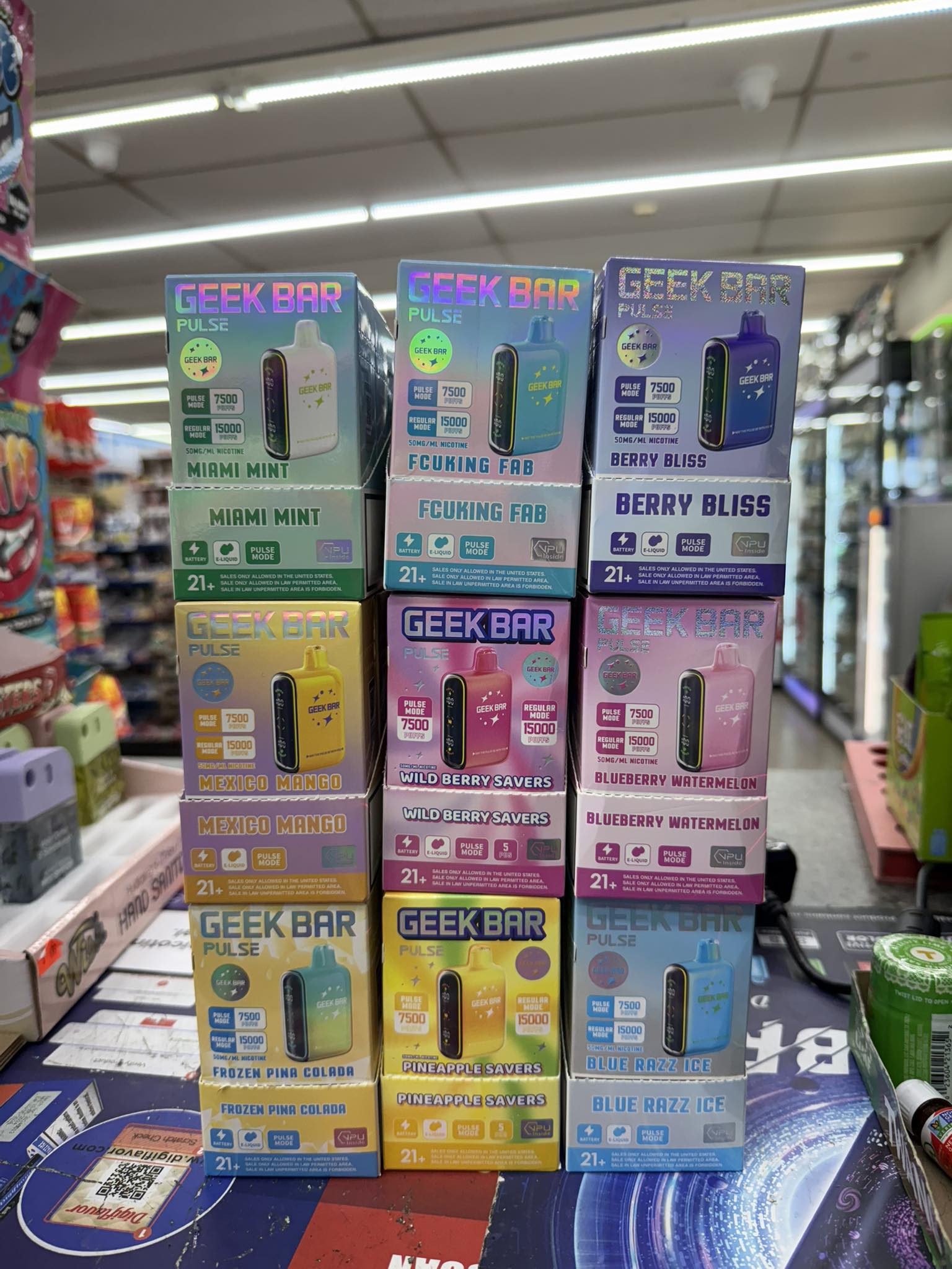 geek bar flavors at gas stations What Carry Bars Size_20ml Flavors:Cola Slush Geek Bar Pulse X