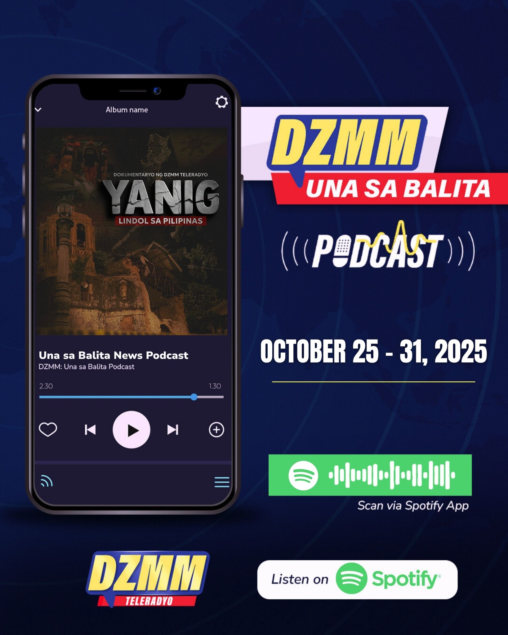 DZMM - YANIG: LINDOL SA PILIPINAS, MAPAPANOOD NA SA YOUTUBE 🪨 Kapamilya ...