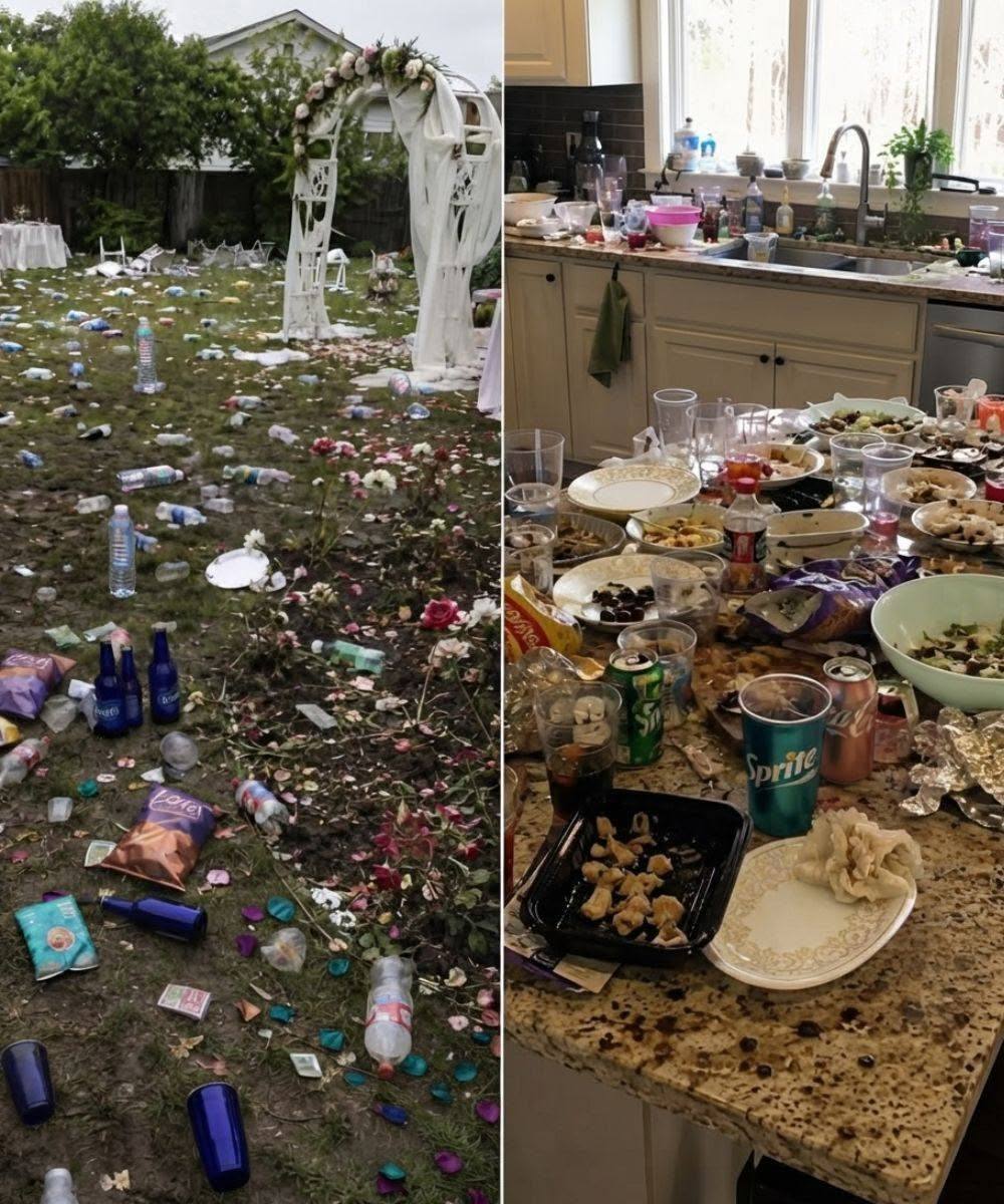 Sister-in-law's wedding destroys family lake house, gets creative