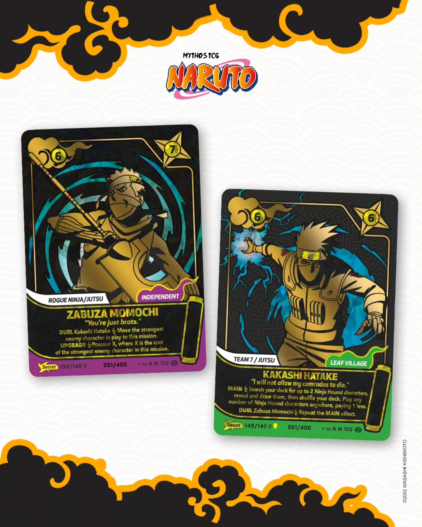 Discover Exclusive Naruto Mythos TCG Secret Variants