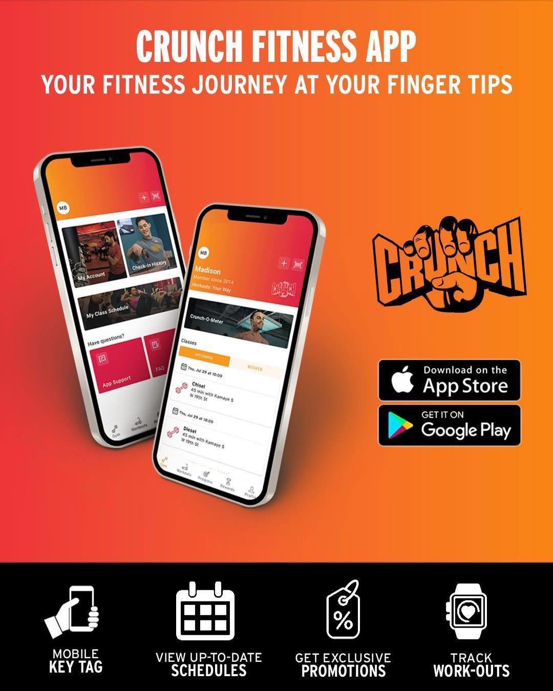 Crunch - 📲 Take your Crunch experience to the next level! Download the ...