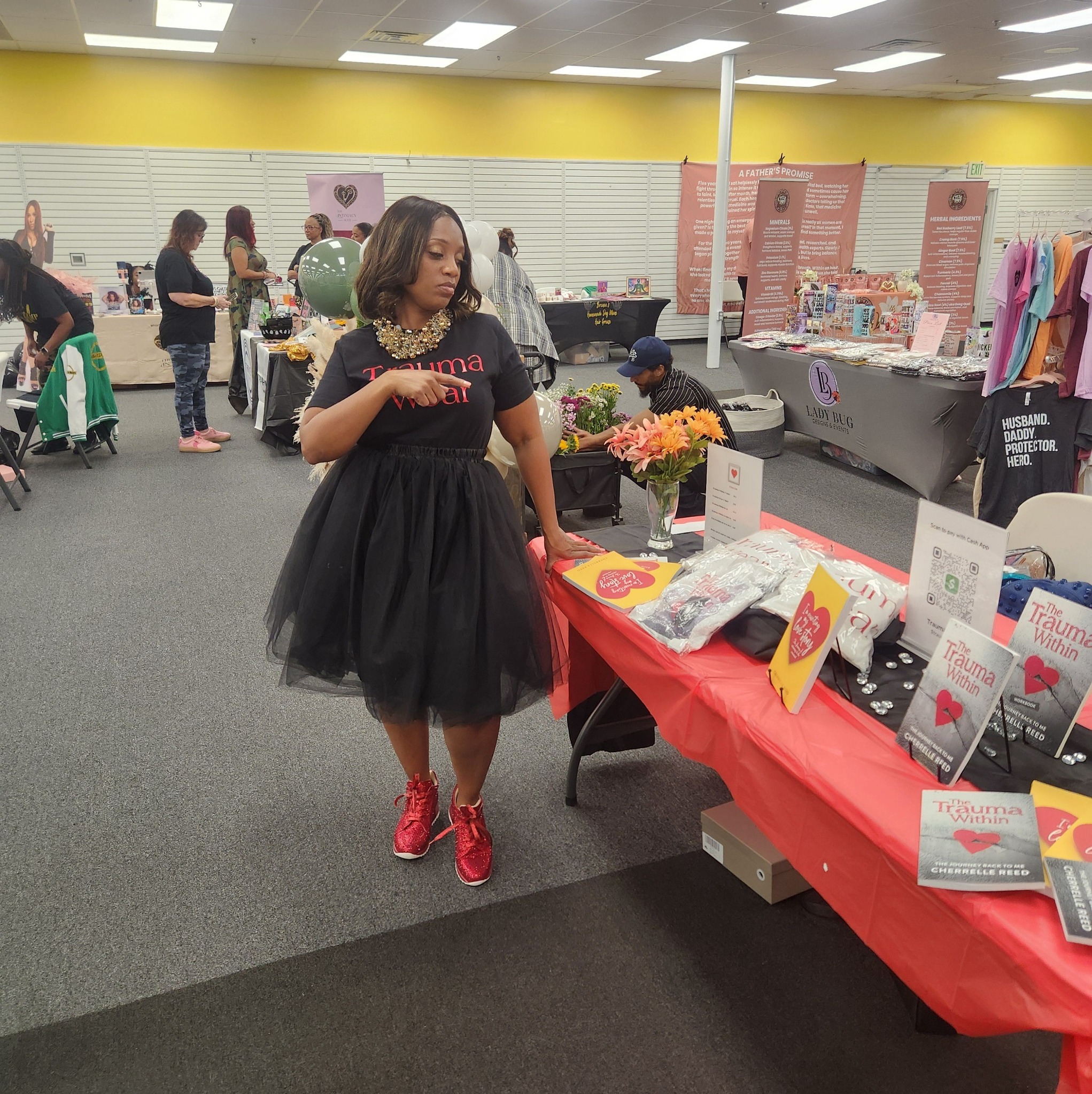 October is domestic violence awareness month #traumawithin | Cherrelle Reed