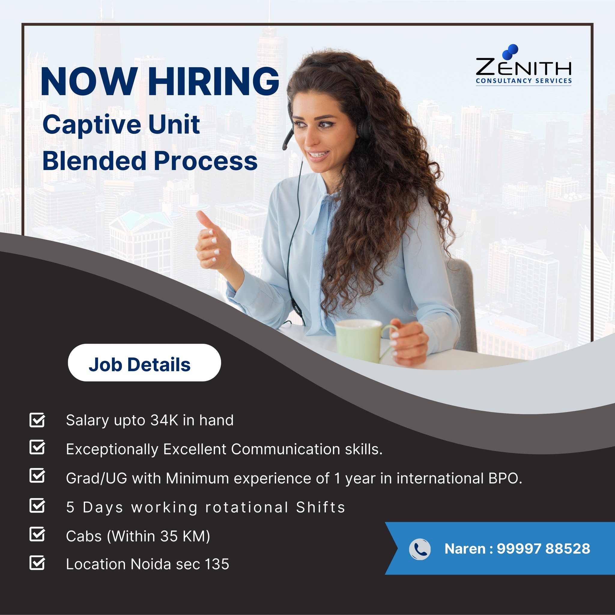 Now Hiring: Captive Unit -... - Zenith_consultants_official | Facebook