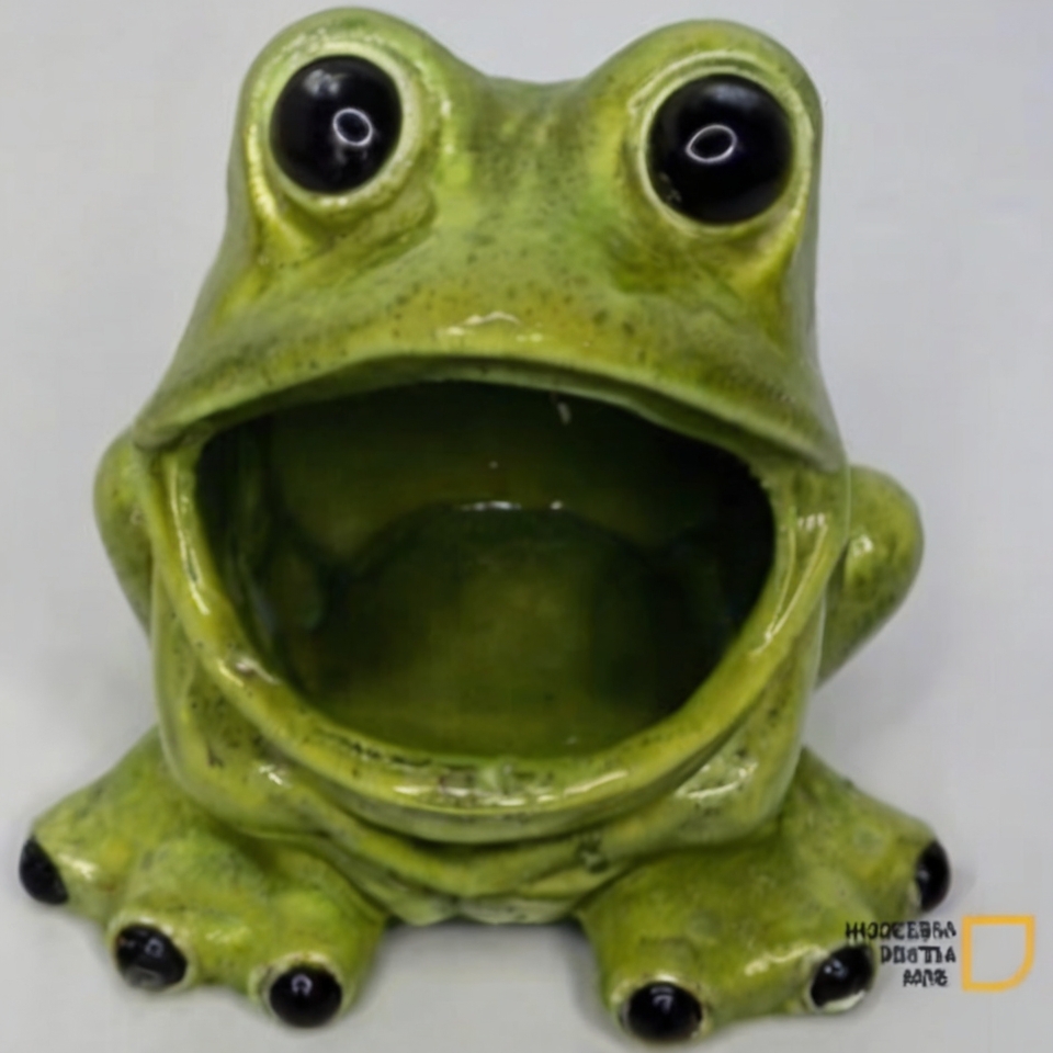 Freddie the Frog soap holder from Avon. I still have mine in the