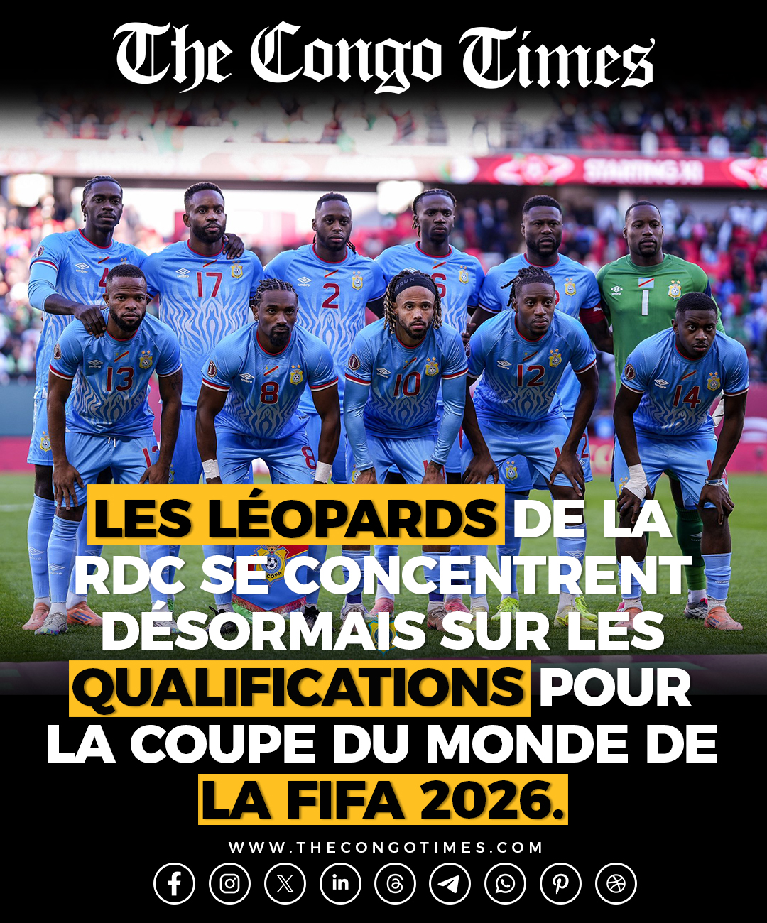 The Congo - Après un parcours remarqué, les Léopards de la RDC entament ...