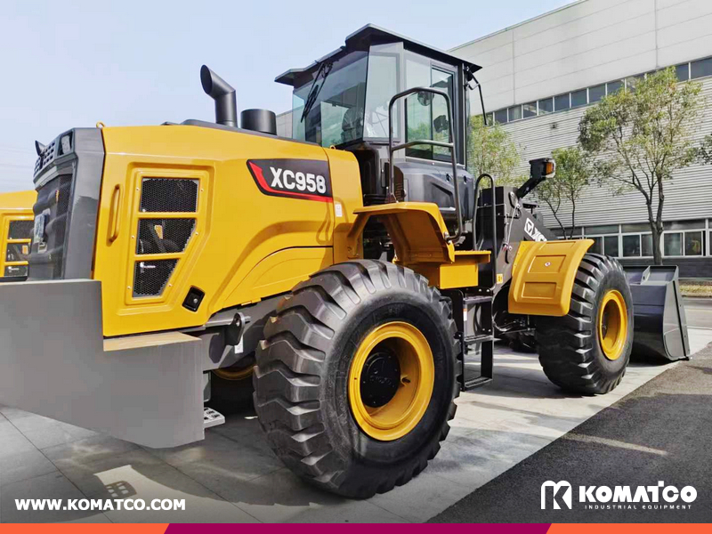 🚜 Delivered to Algeria 🇩🇿 1 × XCMG XC958 wheel loader