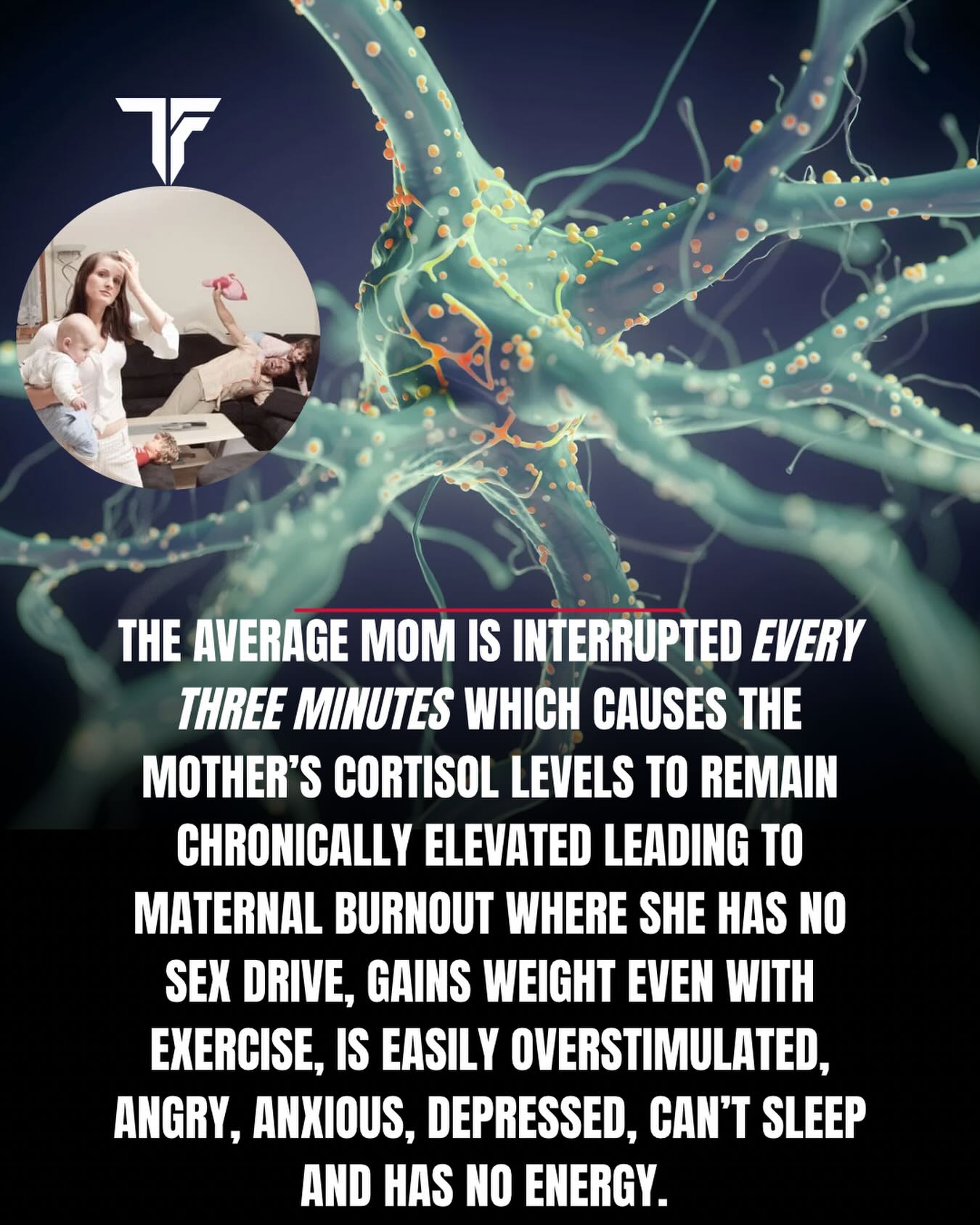 Recent studies have revealed that being a mom is the equivalent of  