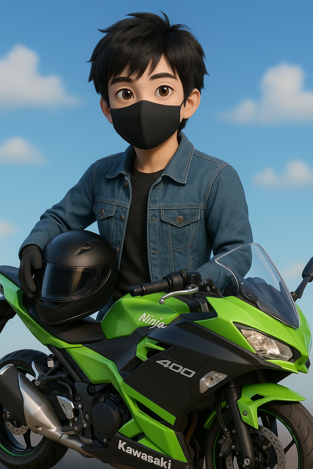 ไม่ต้องไปไกล…แค่ได้ขี่ก็เหมือนโลกทั้งใบเป็นของเรา 🌍 #Ninja400 #นินจ่า ...