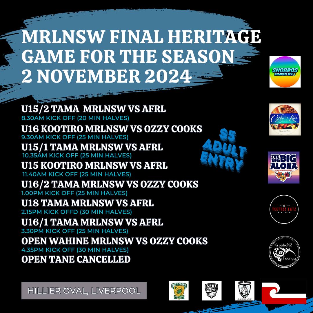 Maori Rugby League NSW | Saint Marys NSW