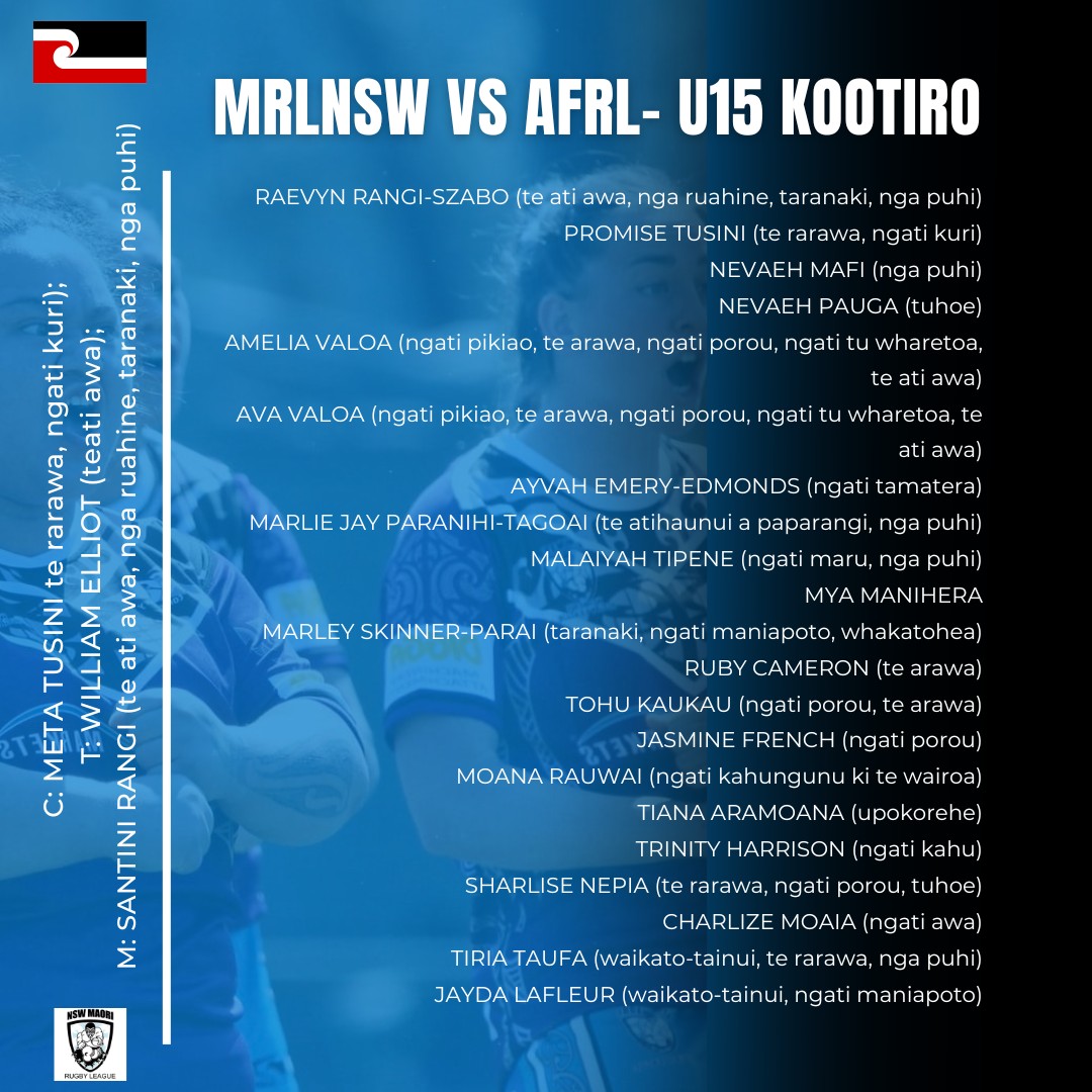 Maori Rugby League NSW | Saint Marys NSW