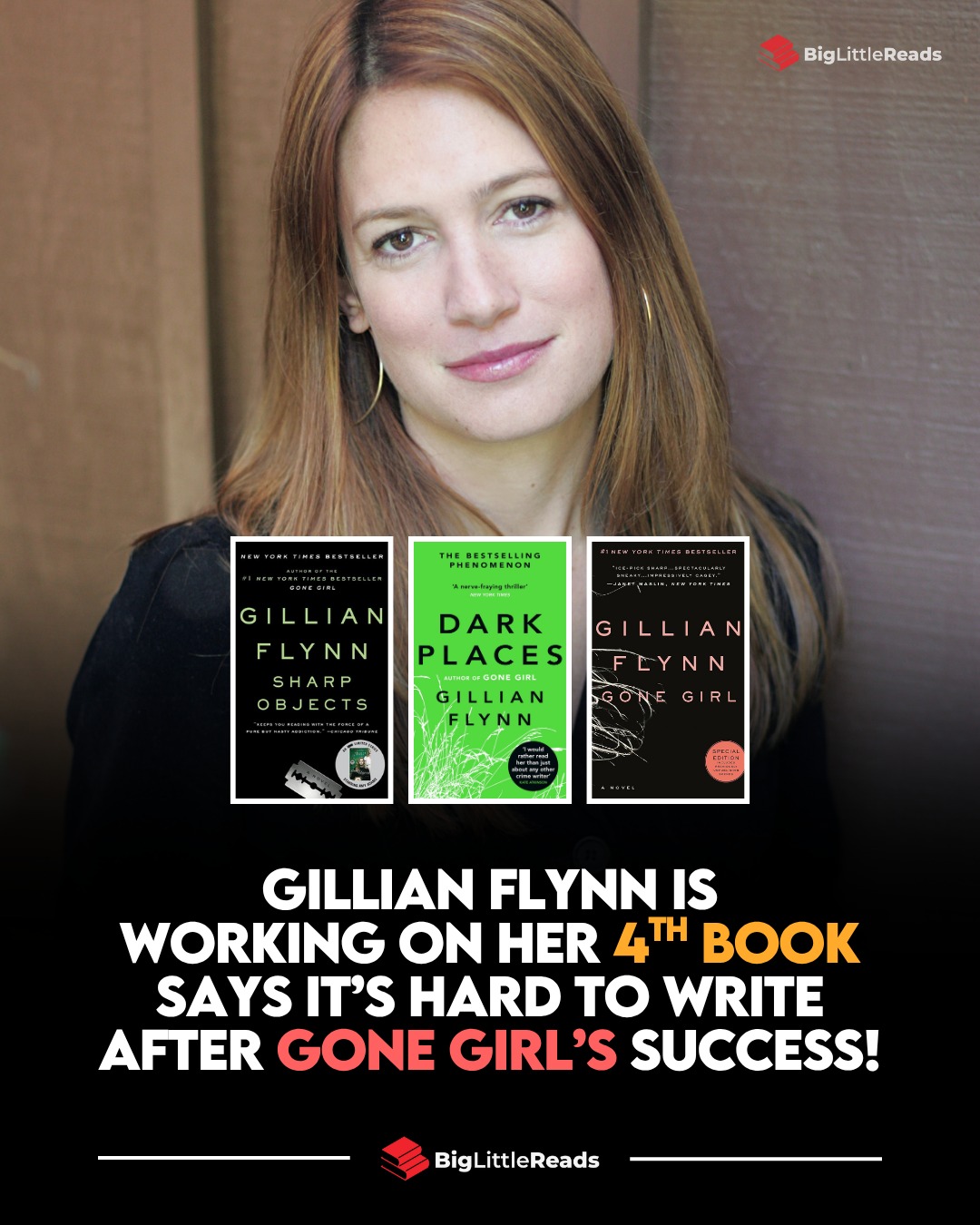BigLittleReads - Bestselling author Gillian Flynn is... | Facebook