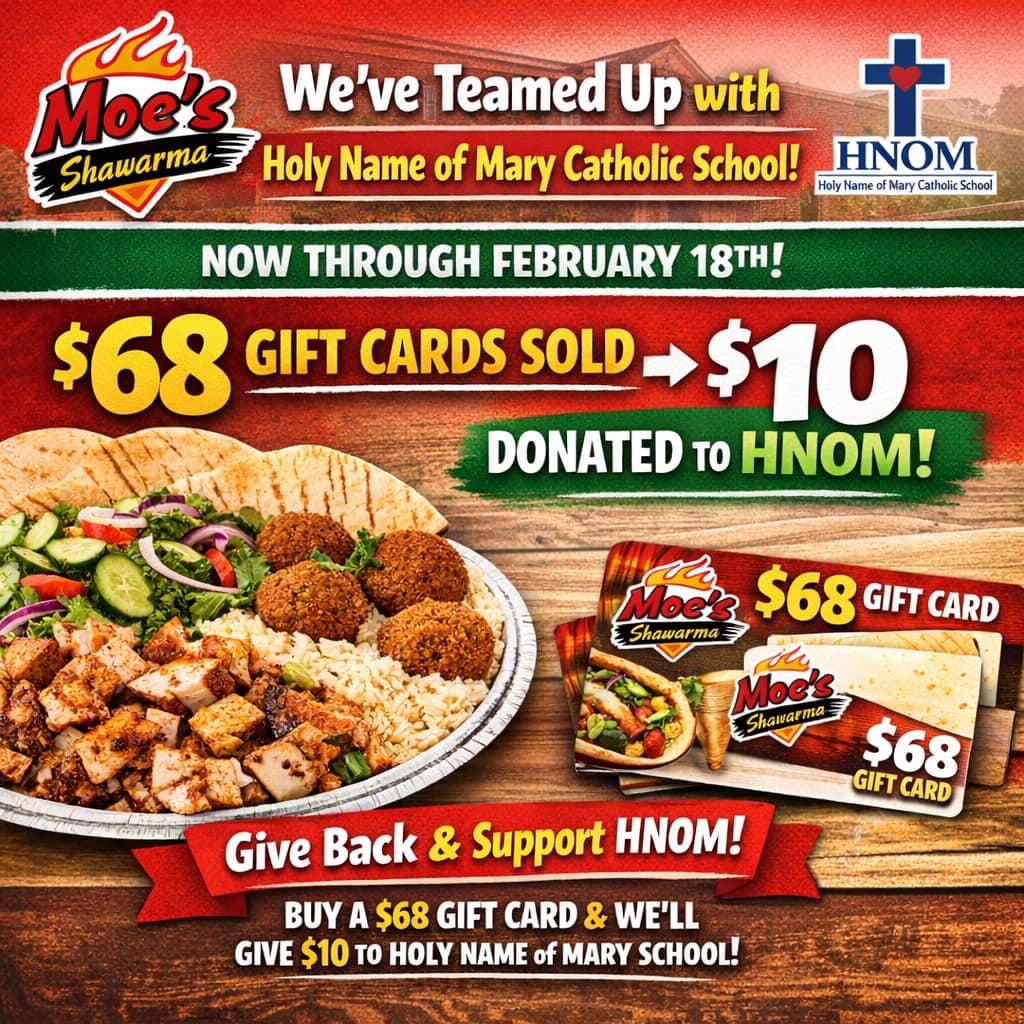 💚 WE’VE TEAMED UP WITH HNOM! 🌯... - Moe’s Shawarma Almonte | Facebook