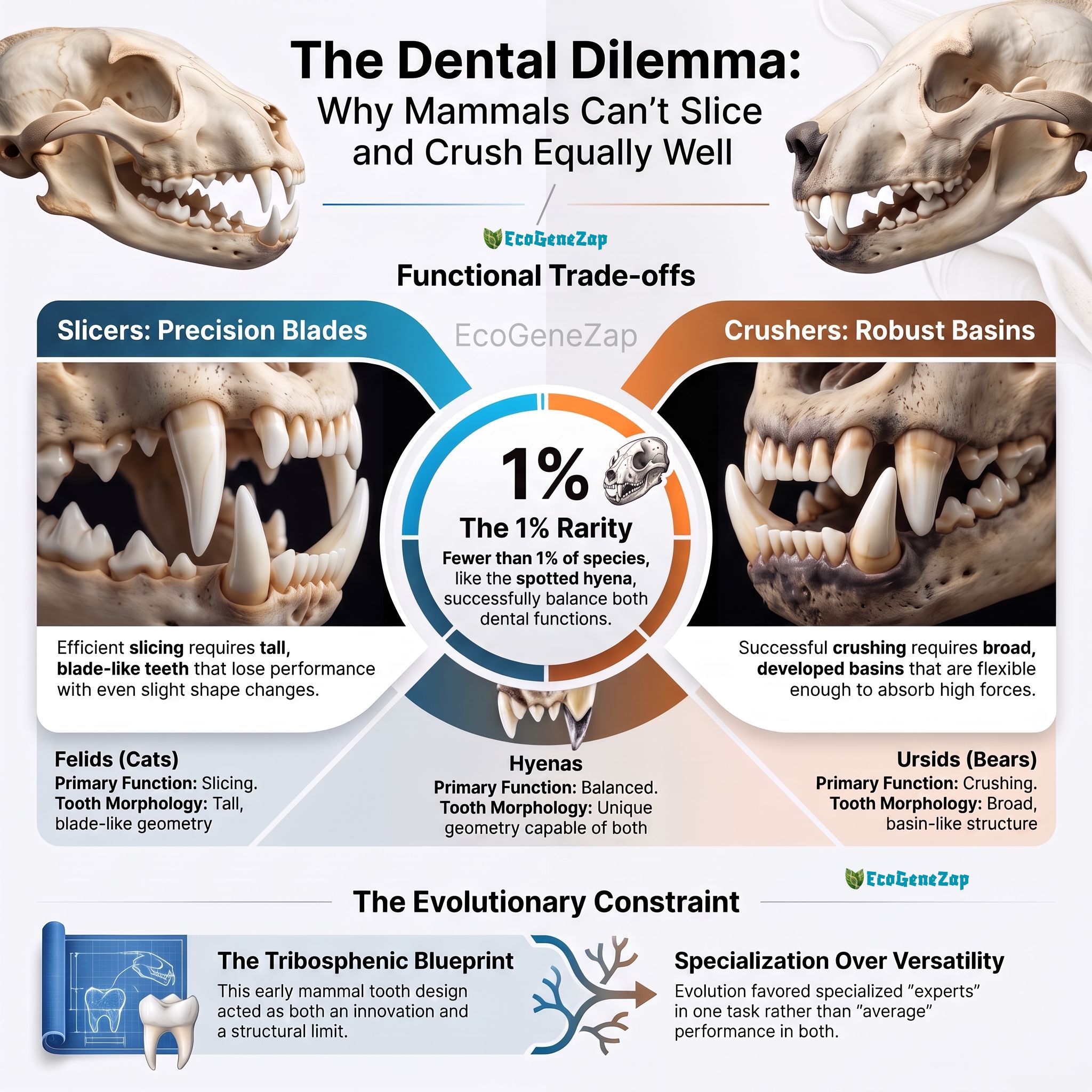 Mammals' jaw evolution linked to dietary diversification