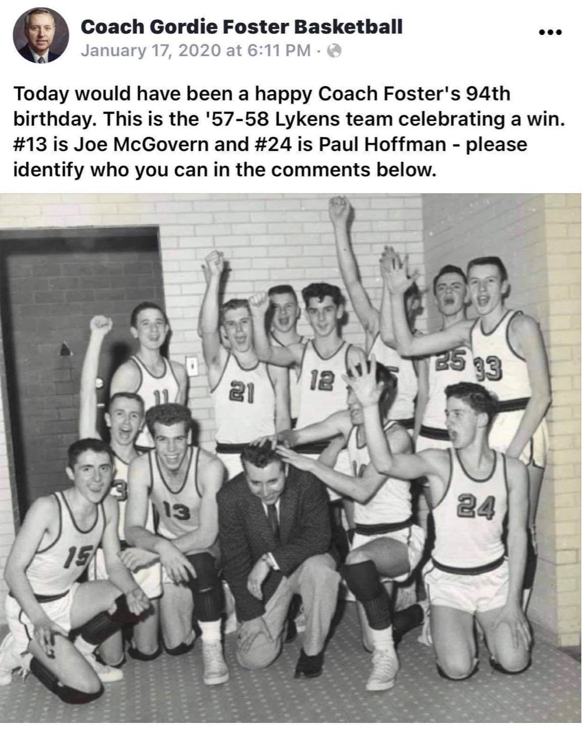 Upper Dauphin County History | State champion Lykens 1957 | Facebook