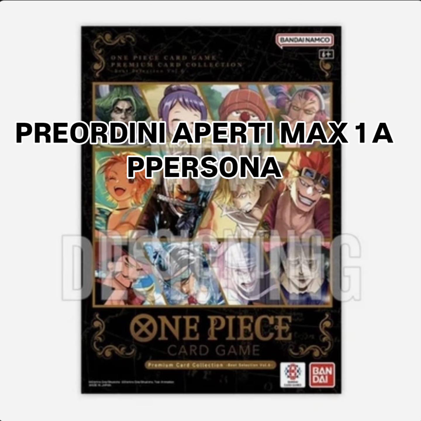 One Piece Card Game Premium Card Collection Best Selection Vol.6