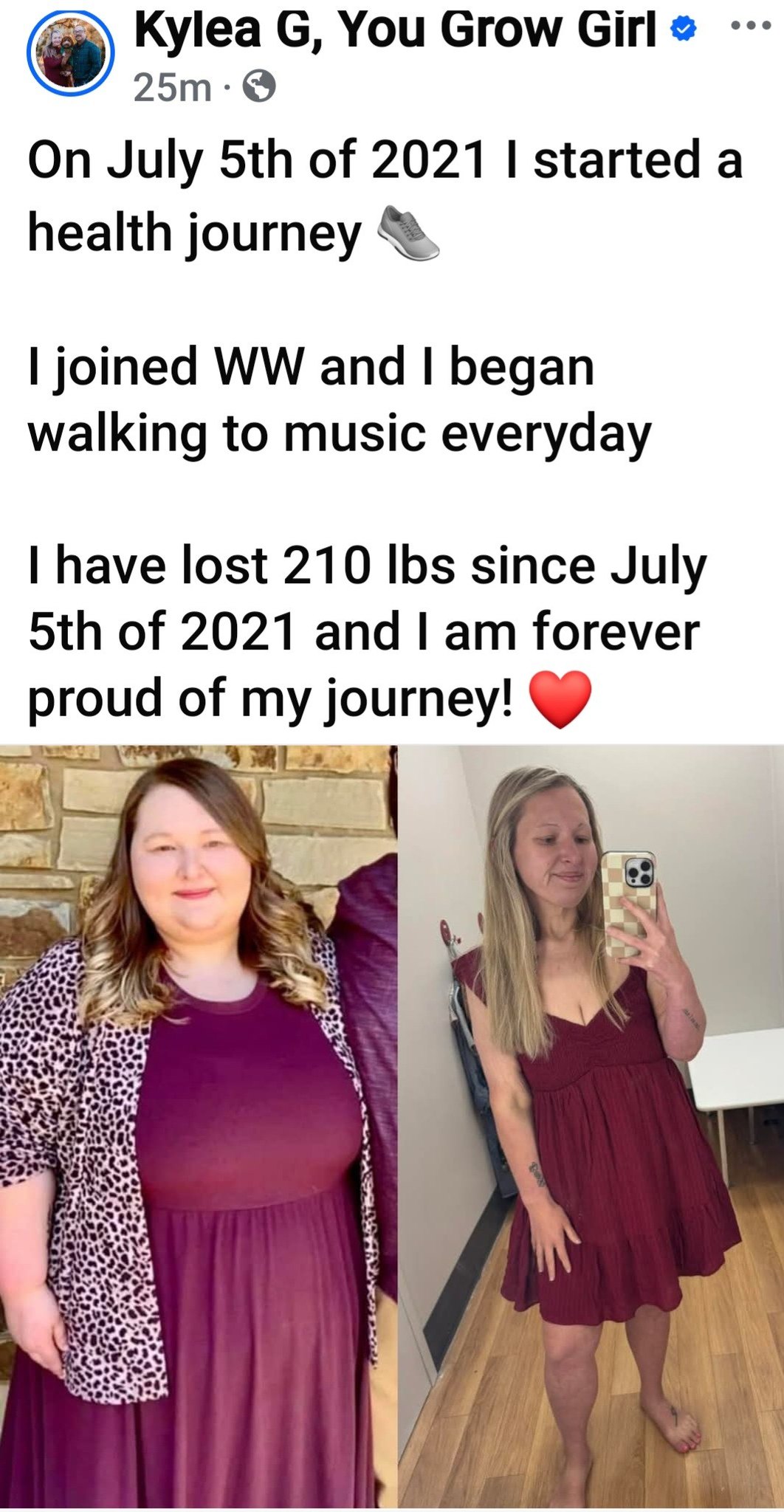 kylea g weight loss journey Image 7