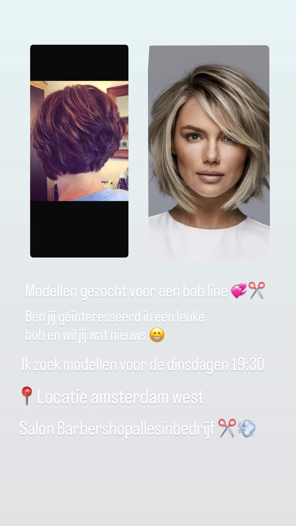 Kappers modellen voor trainingen gezocht Algemeen | Voor donderdag zoek ...