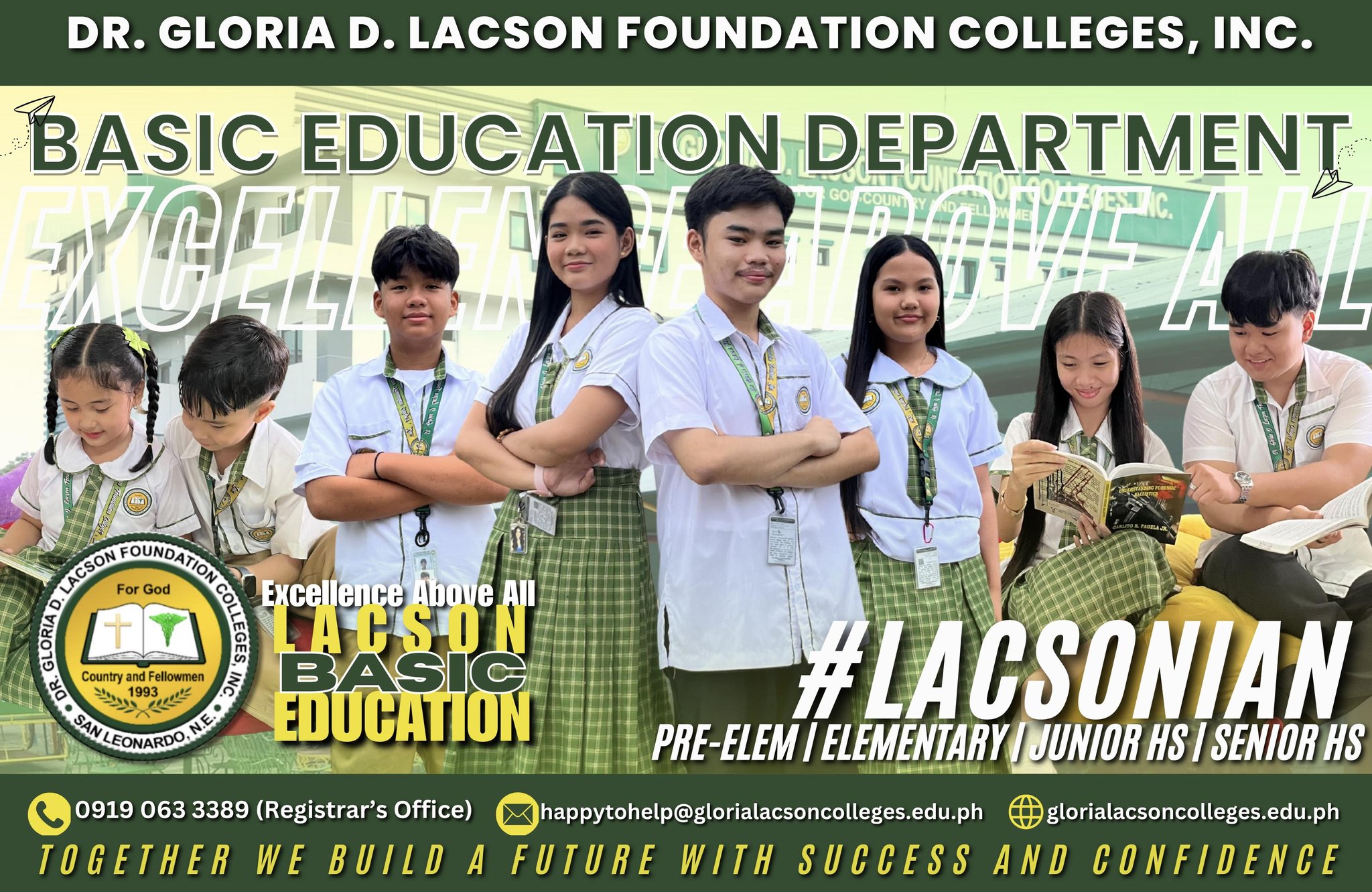Basic Education Department - Dr Gloria D. Lacson Foundation Colleges ...