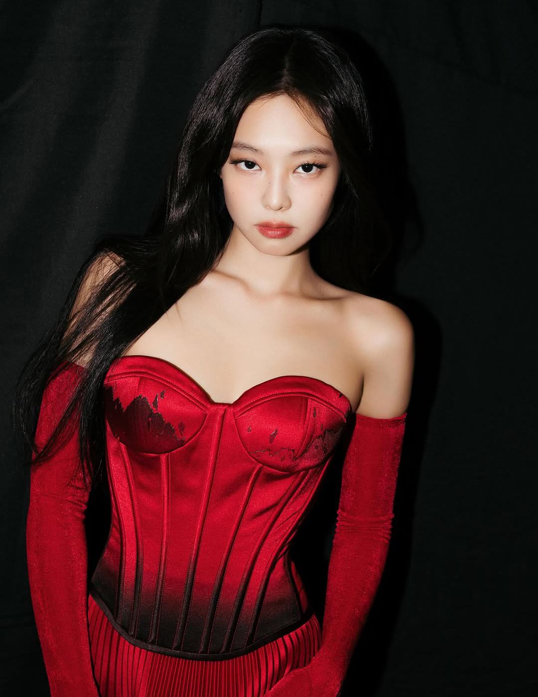red dress black accessories with jewelry and Twist Open Back Dress FALL9.30 Style:Dress E