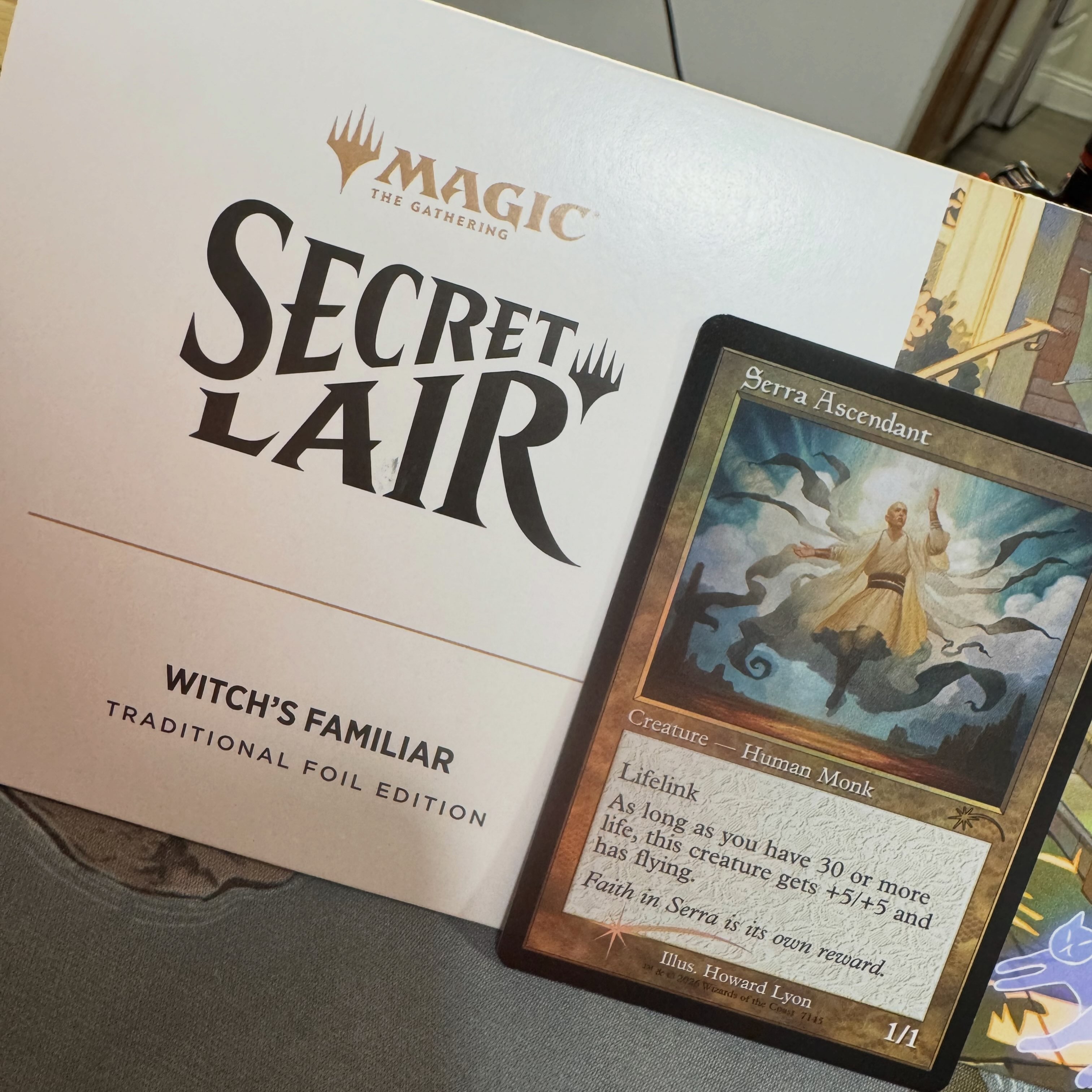 The 'Witches Familiar' #secretlair has an unbelievably cool bonus
