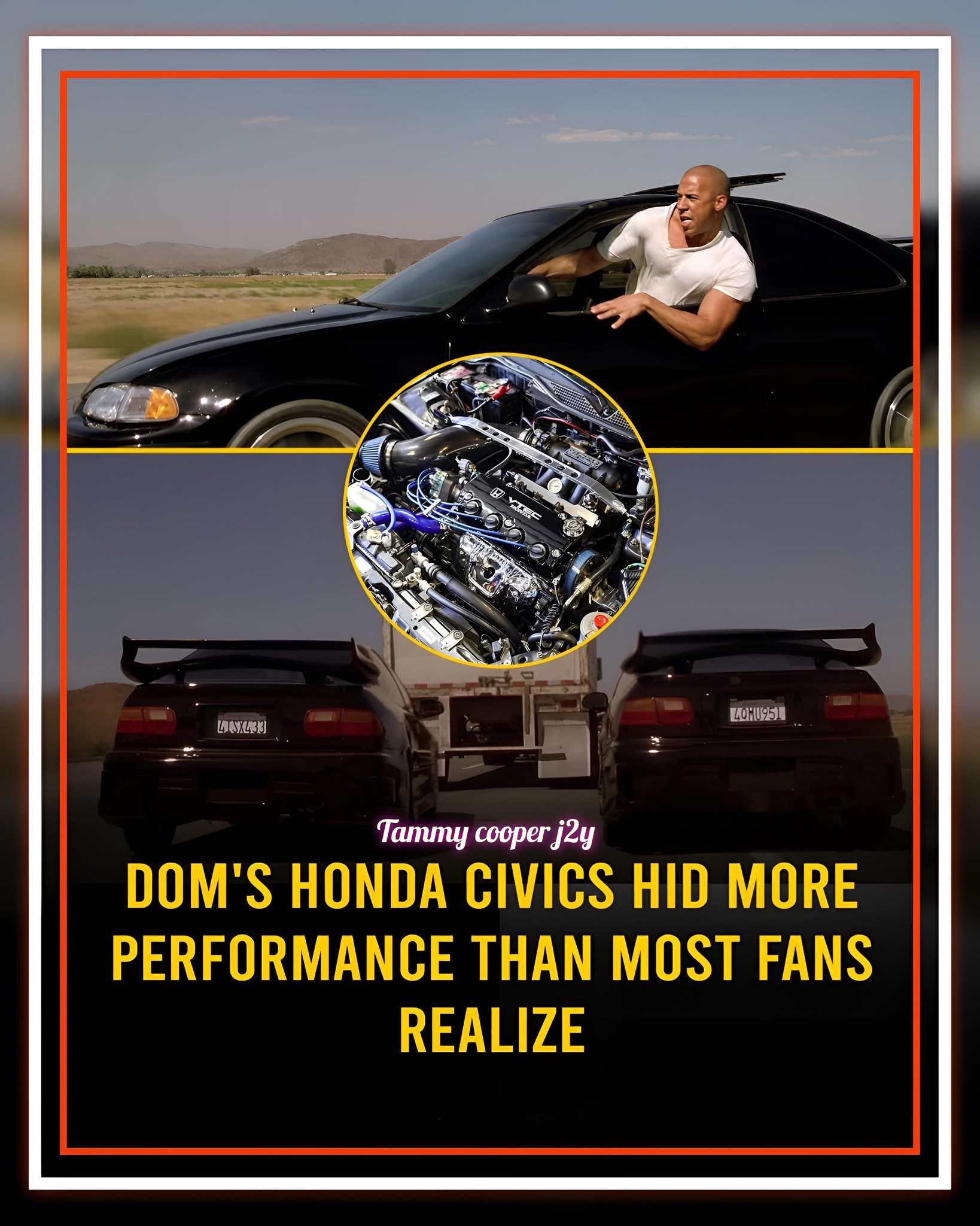 Here's why there's no Honda Civic in the first movie.