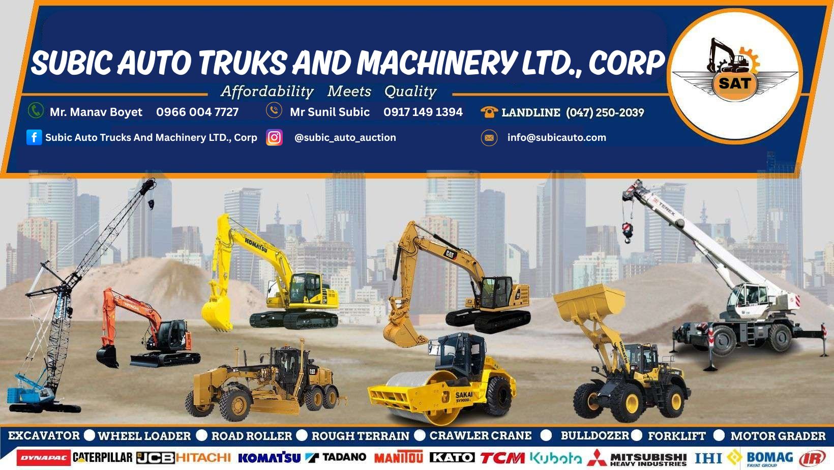 Subic Auto Trucks And Machinery LTD., Corp | Subic