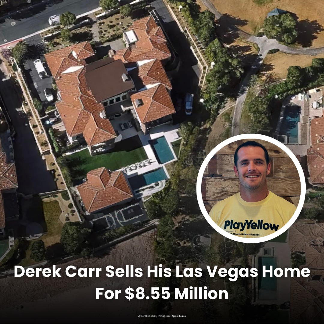 Homes - Recently retired QB, Derek Carr, has now sold his Las Vegas ...