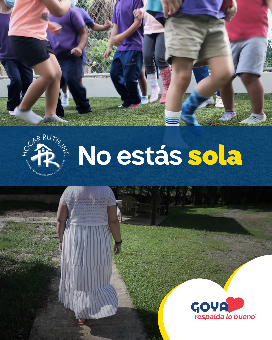 La violencia doméstica no... - Goya Respalda lo Bueno | Facebook