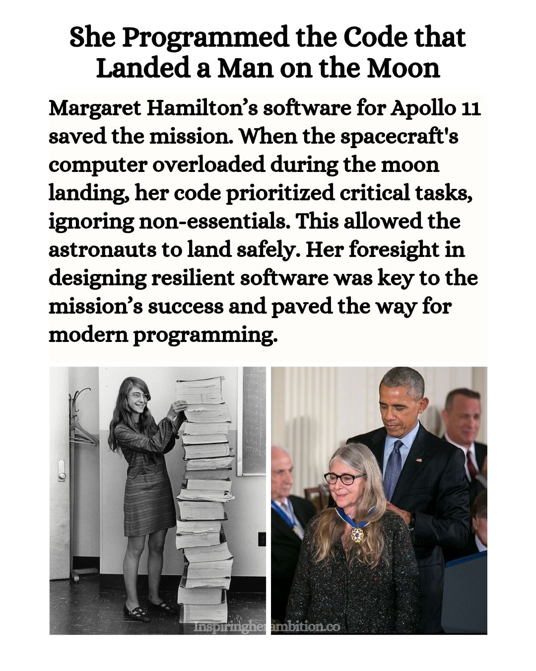 Women In World History Group | Imagine the tension inside Apollo 11’s ...