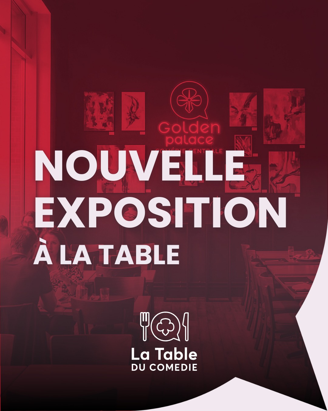 🎭🍷 L’art s’invite à votre table. La... - La Table du Comedie | Facebook
