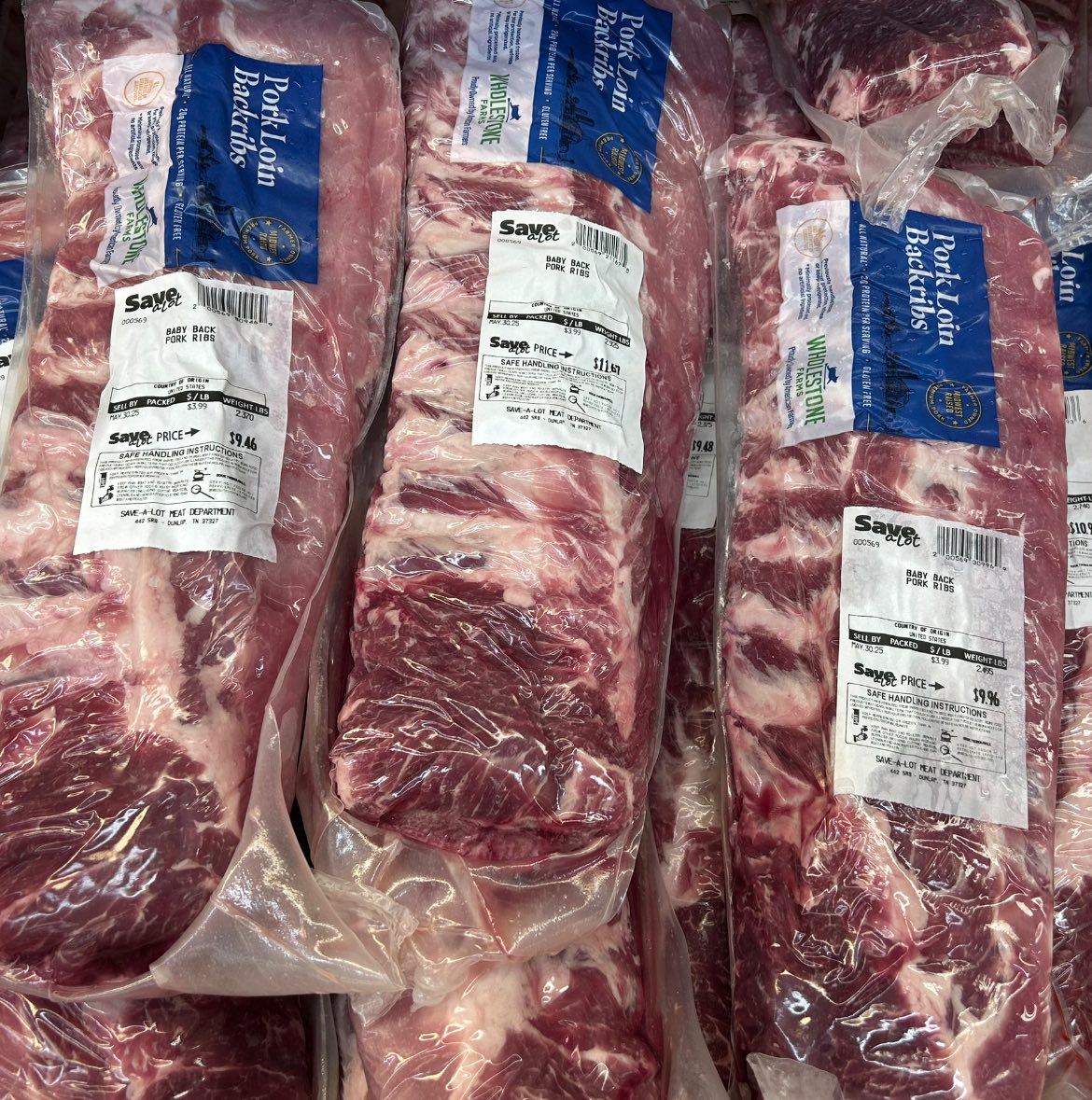 Save - Baby Back Ribs- $3.99/lb | Facebook