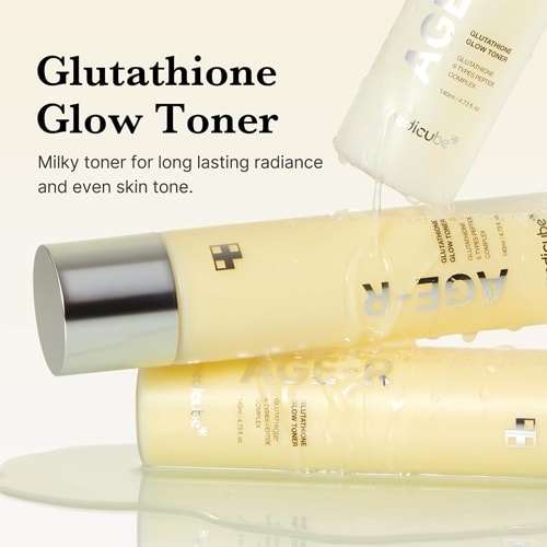 New Packaging: Medicube Age-R Glutathione Glow Serum is now Medicube Glutathione Glow Serum. The size is also changed from 50ml to 30g. All other details remain the same