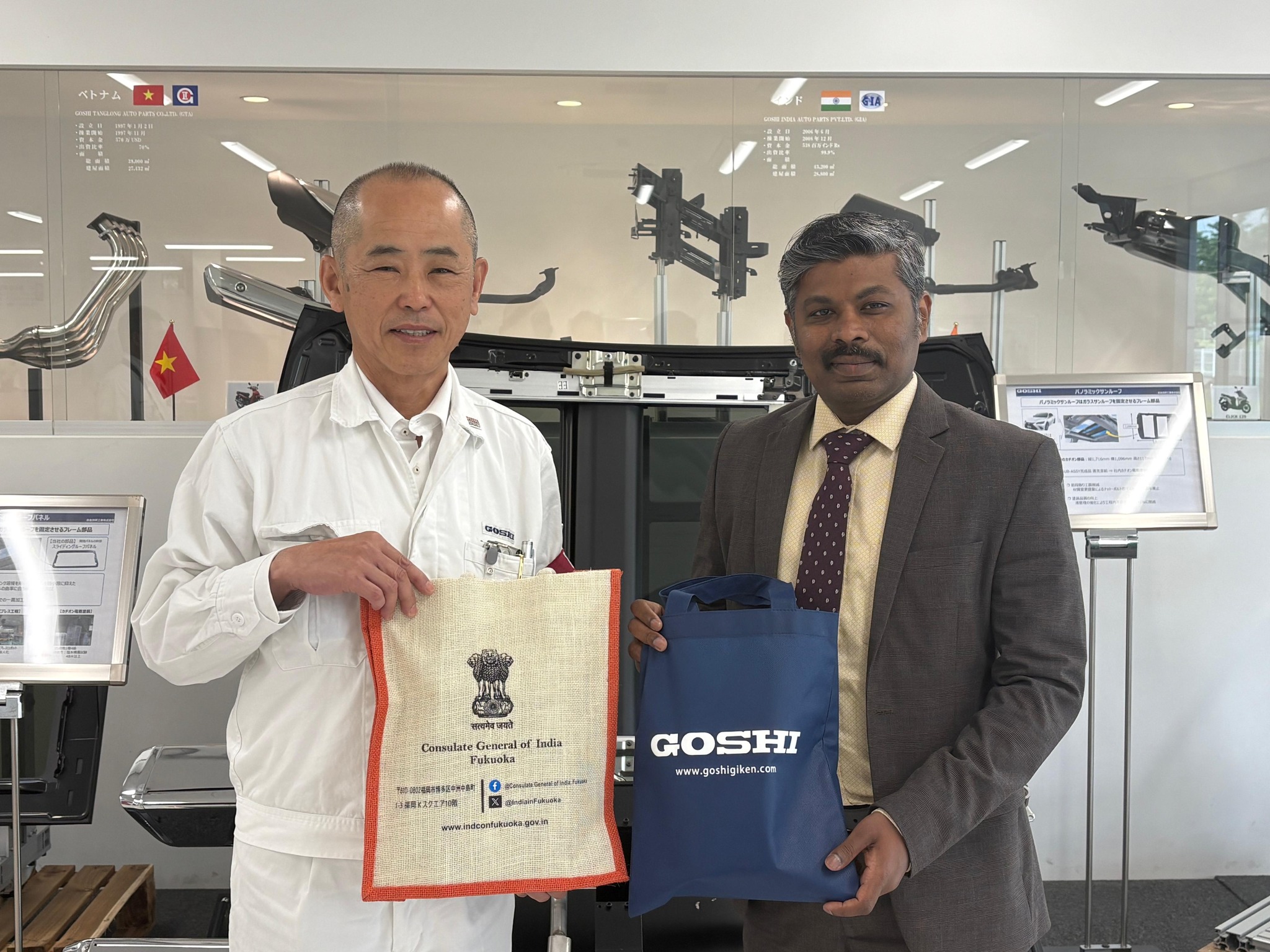 CG Ramkumar visited Goshi Giken Co. Ltd & met with President