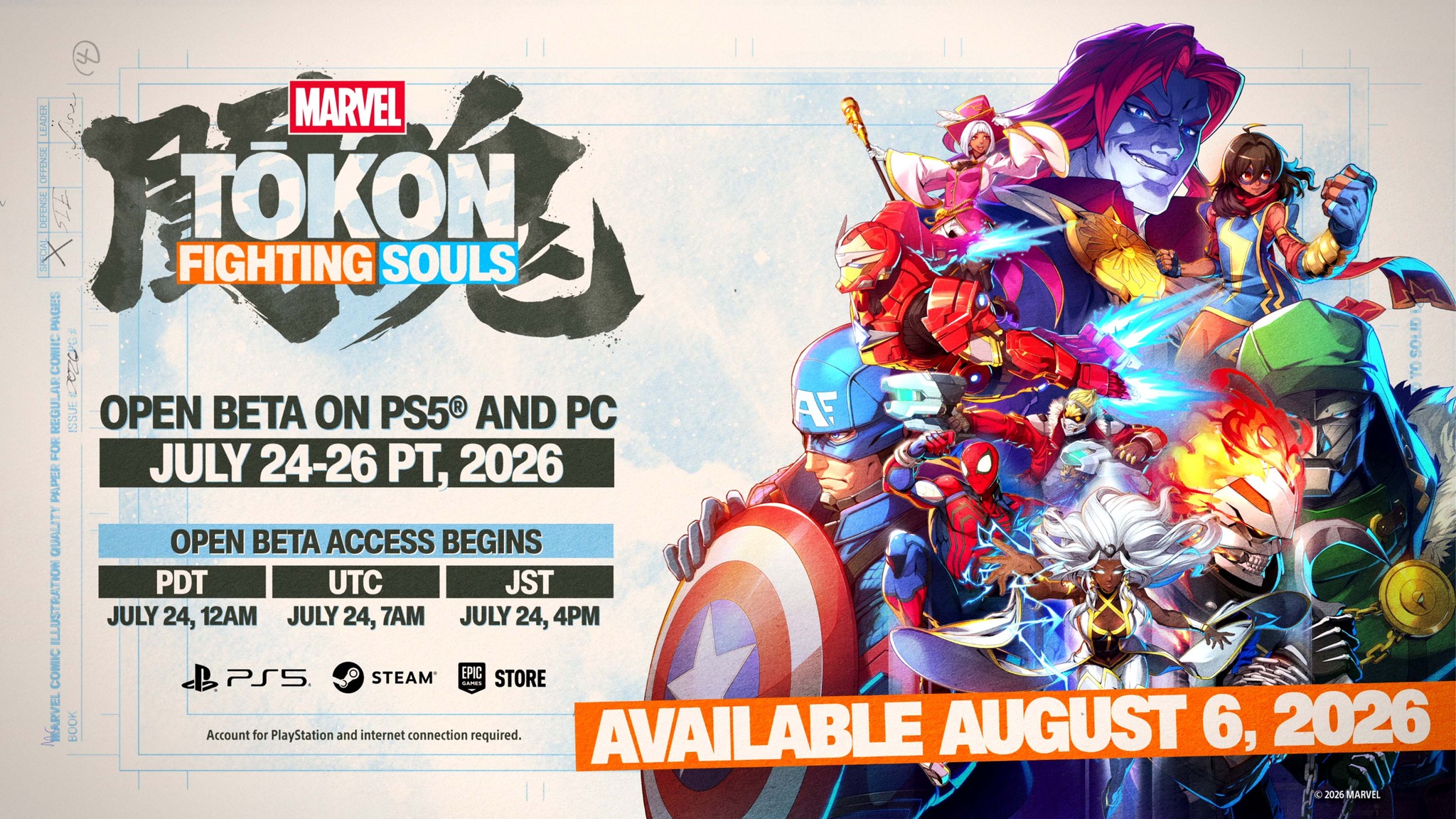 Brace yourself! The MARVEL Tōkon: Fighting Souls Closed Beta 2