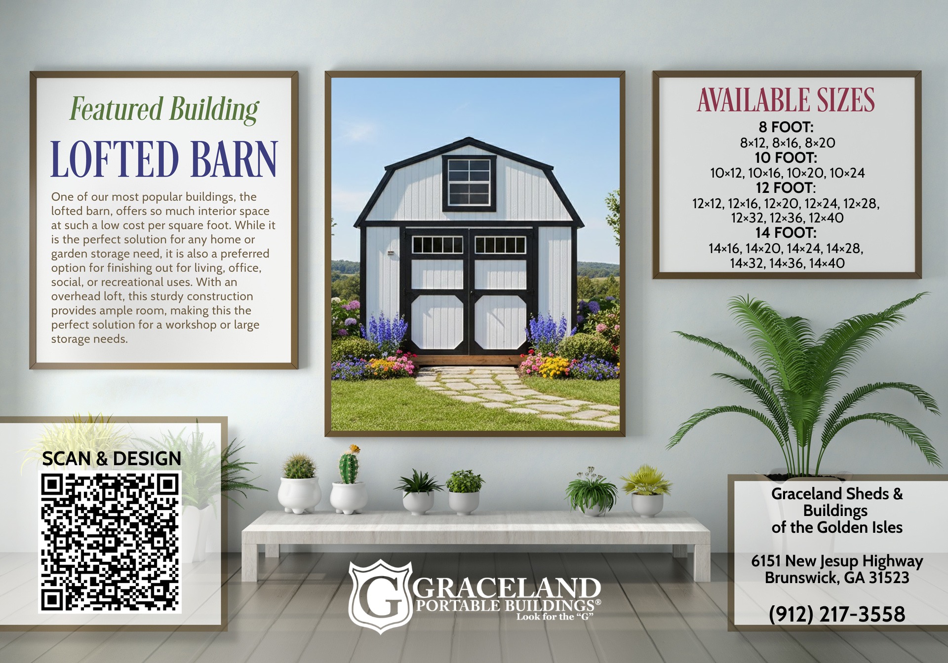 ? Featured Building: The Graceland Lofted Barn One of our most 