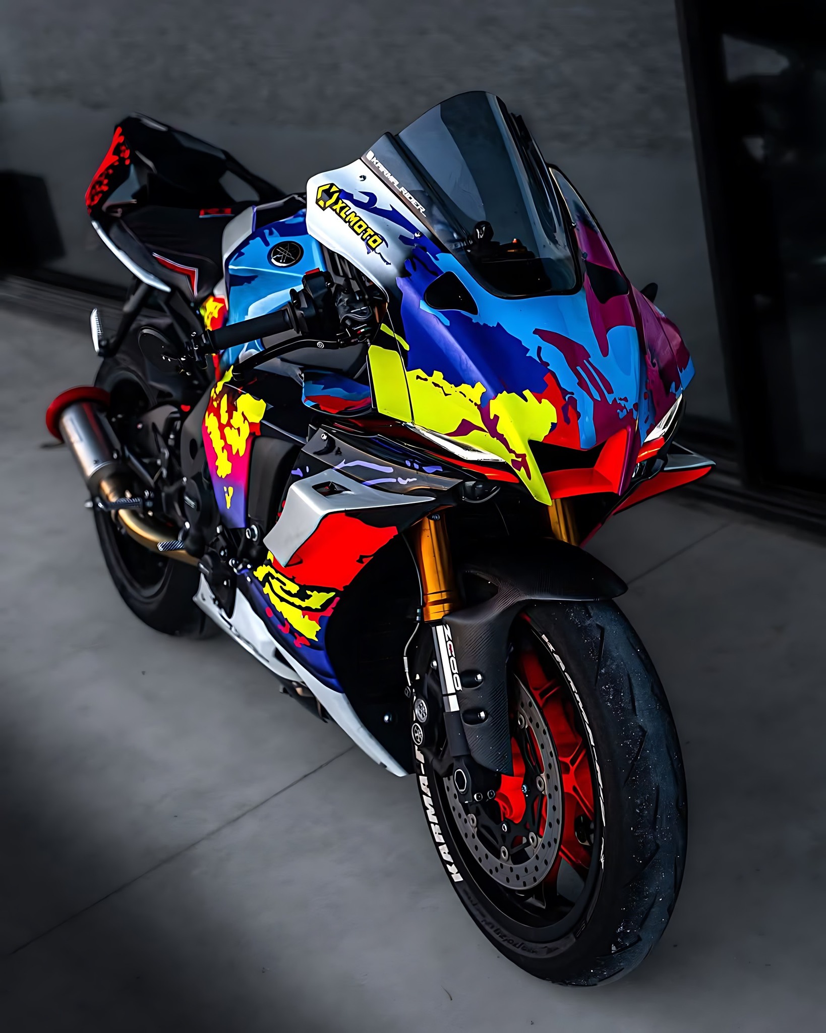 Yamaha YZF R1 supersport motorcycle available