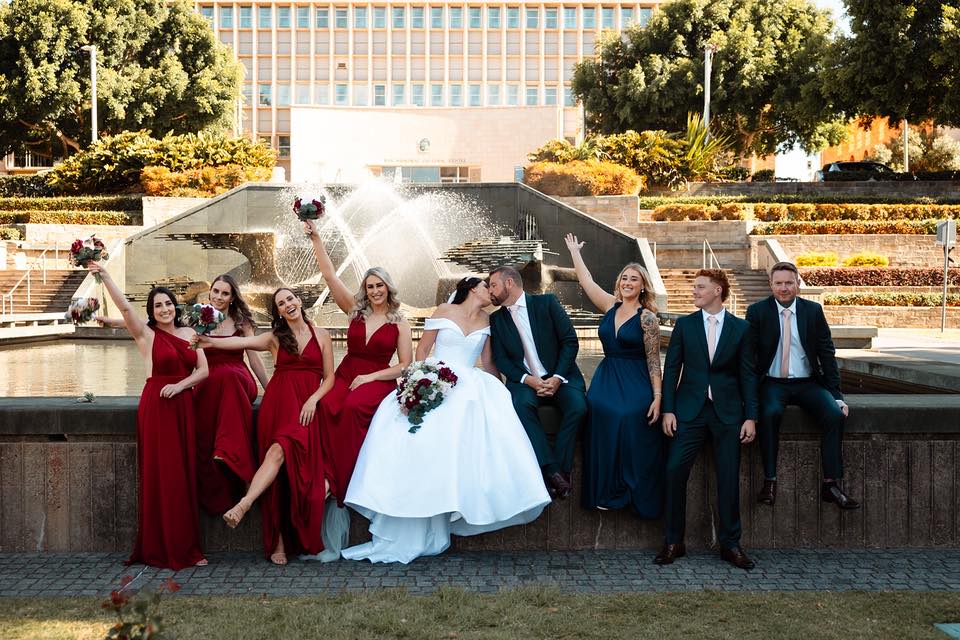 Reviews of Model Chic Infinity dress for tall bridesmaids?