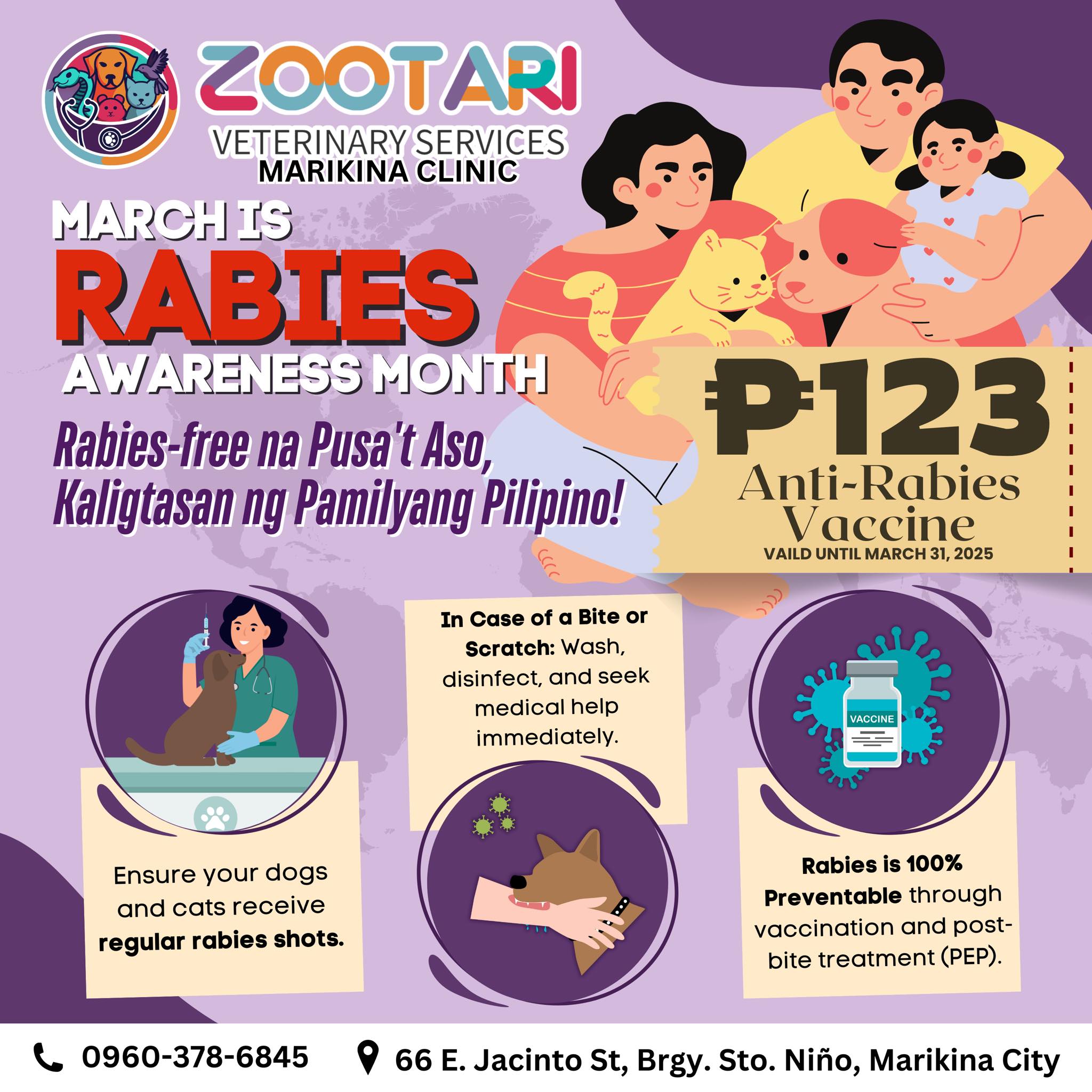 Zootari Veterinary Services | Marikina City