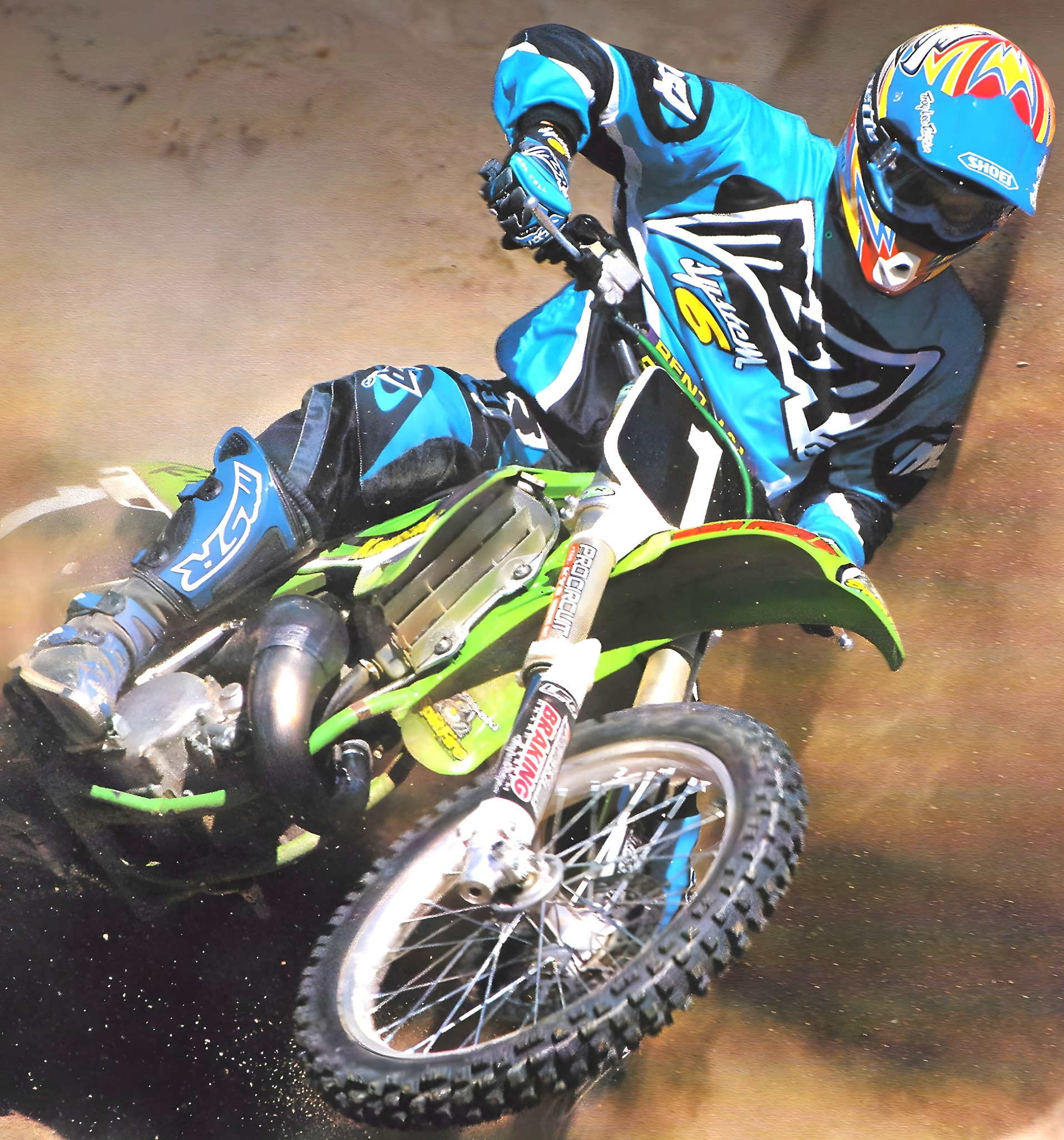 RICKY CARMICHAEL'S 1998 KX125.