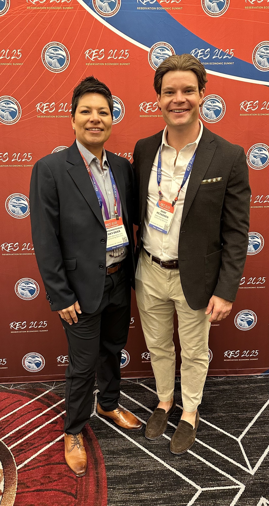 Dable - CEO Shay McFadden and Vice President Kahsennenhawe Sky-Deer ...