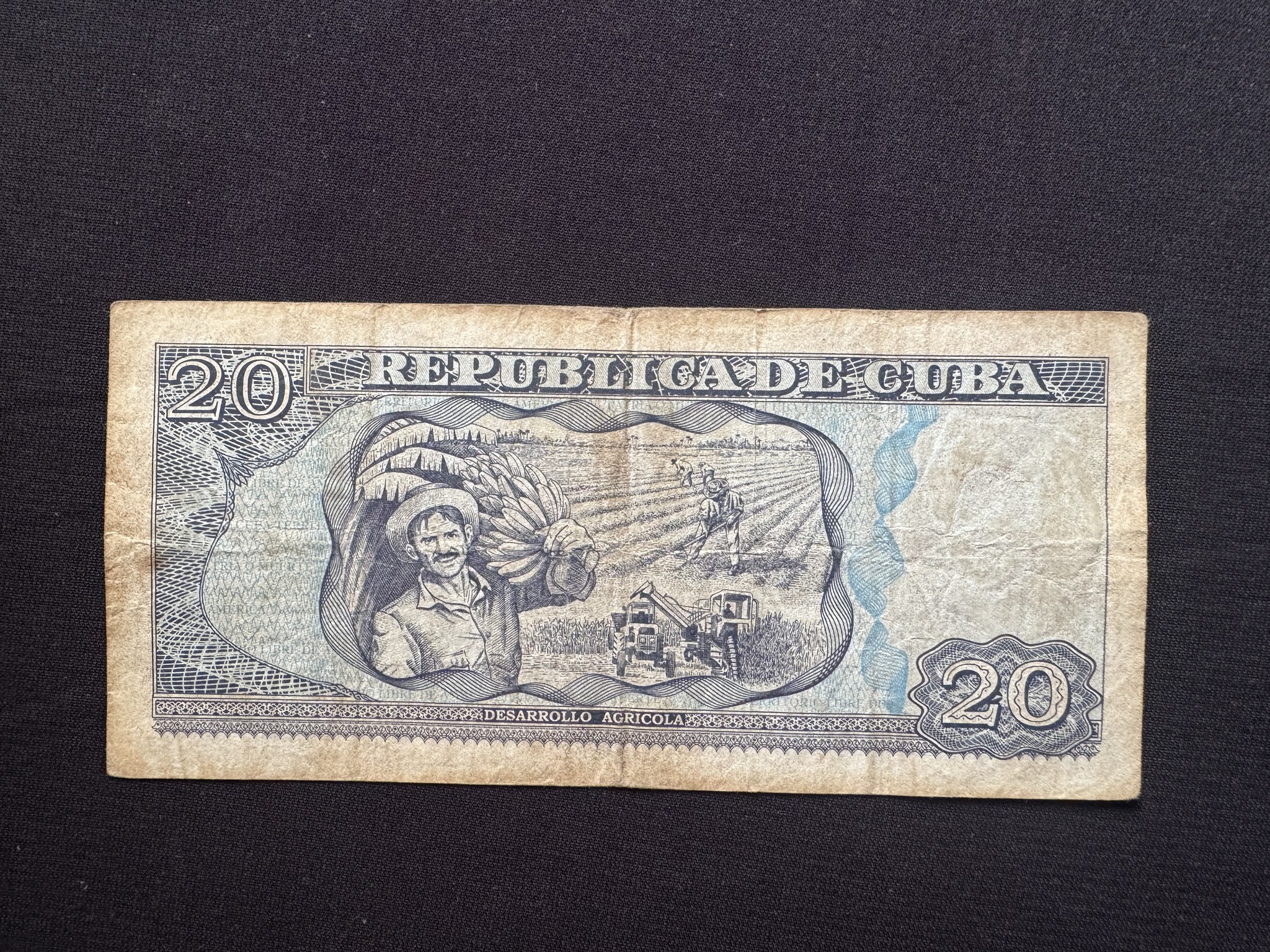 キューバ紙幣 8種セット Banco Central de Cuba キューバ紙幣 8種
