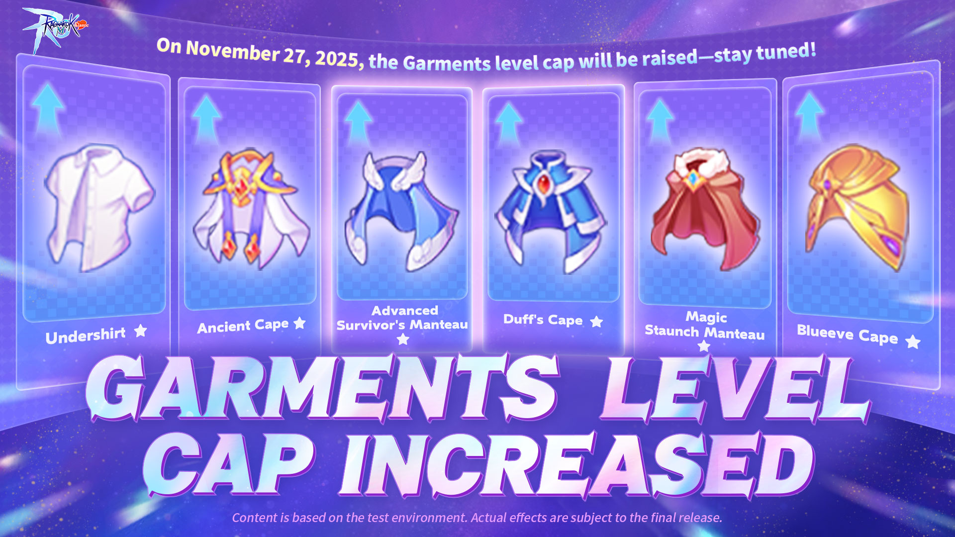 Ragnarok - 💎 The Level Cap Is Rising! Attributes Are Getting Stronger ...